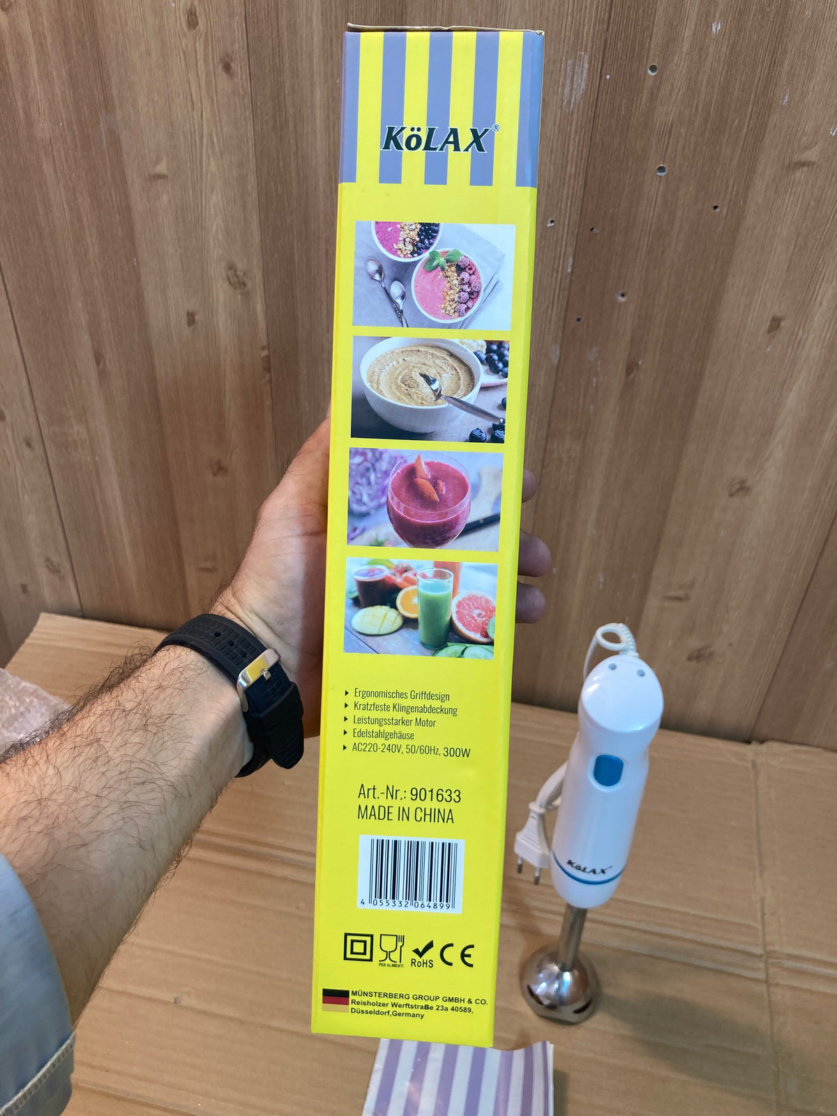 KoLAX Germany Hand Blender 300W