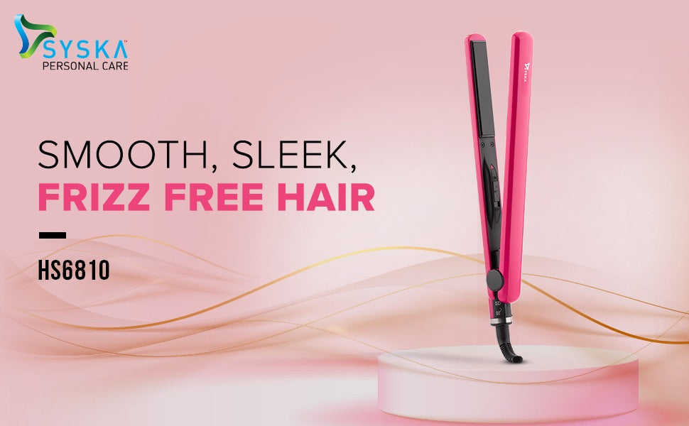 SYSKA SuperGlam 2-in-1 Hair Straightener & Curler