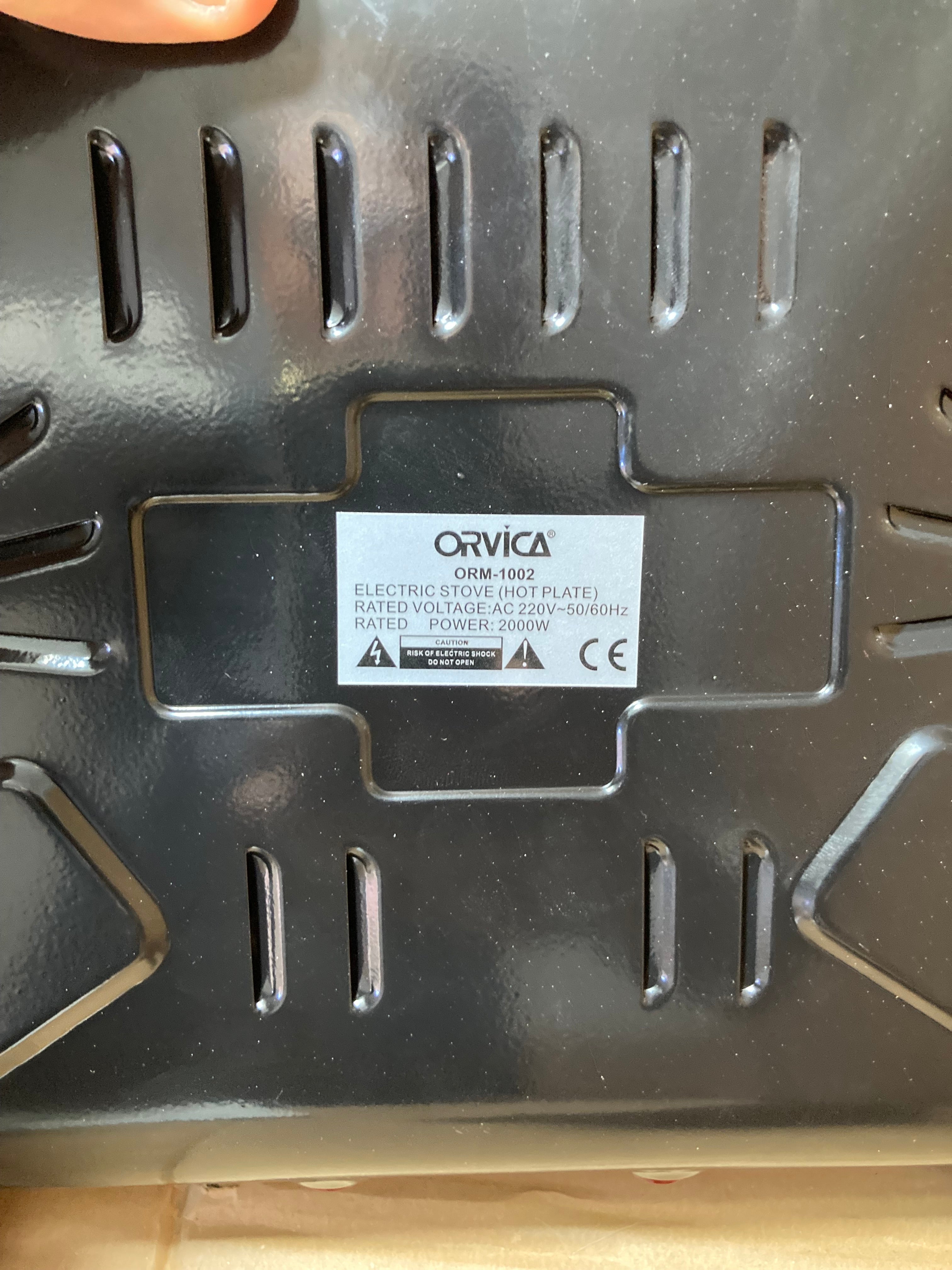 ORVICA-Russia Portable Electric Double HotPlate/Electric Stove 2000W