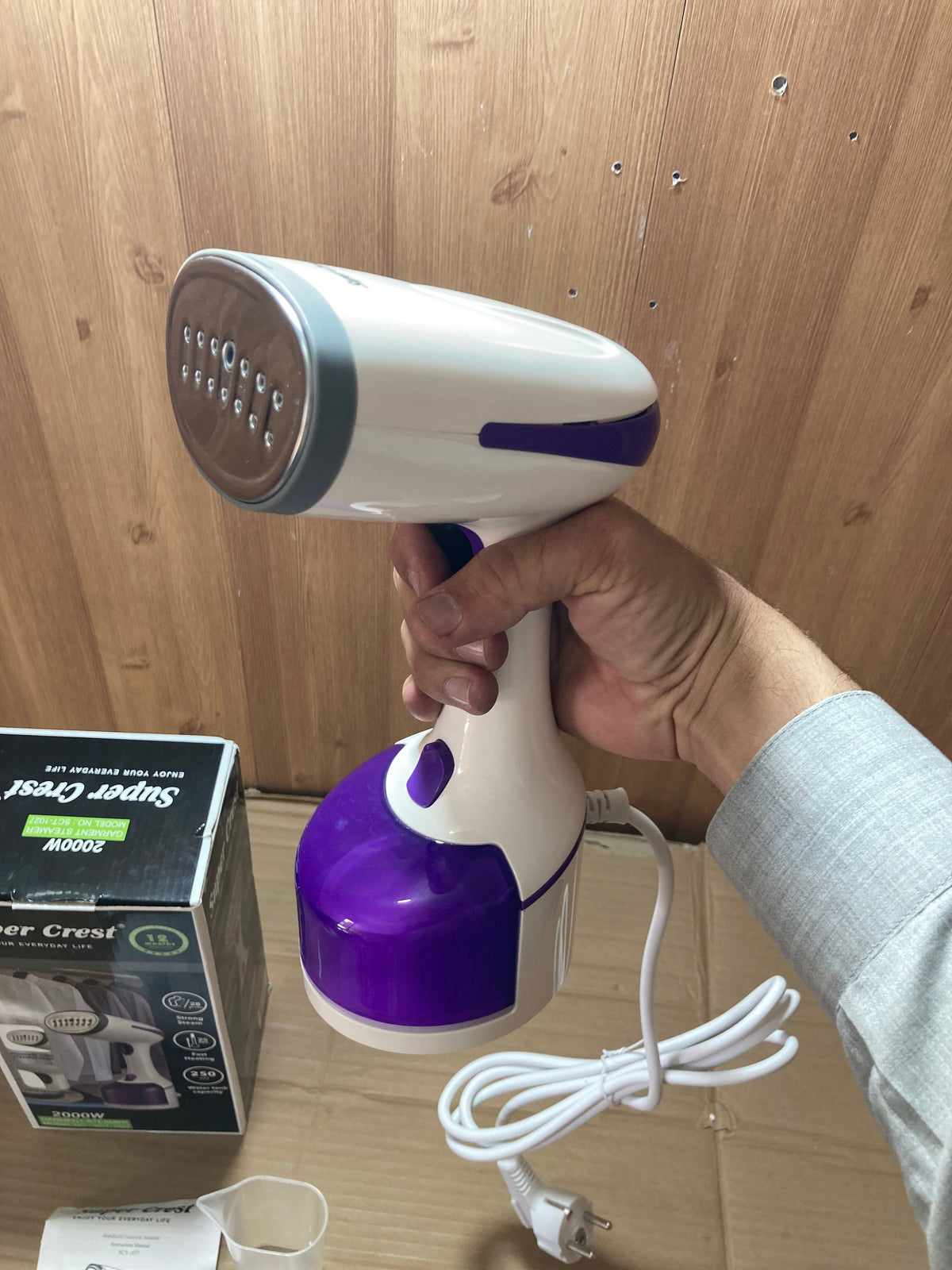 Super Crest Germany Handheld Garment Steamer