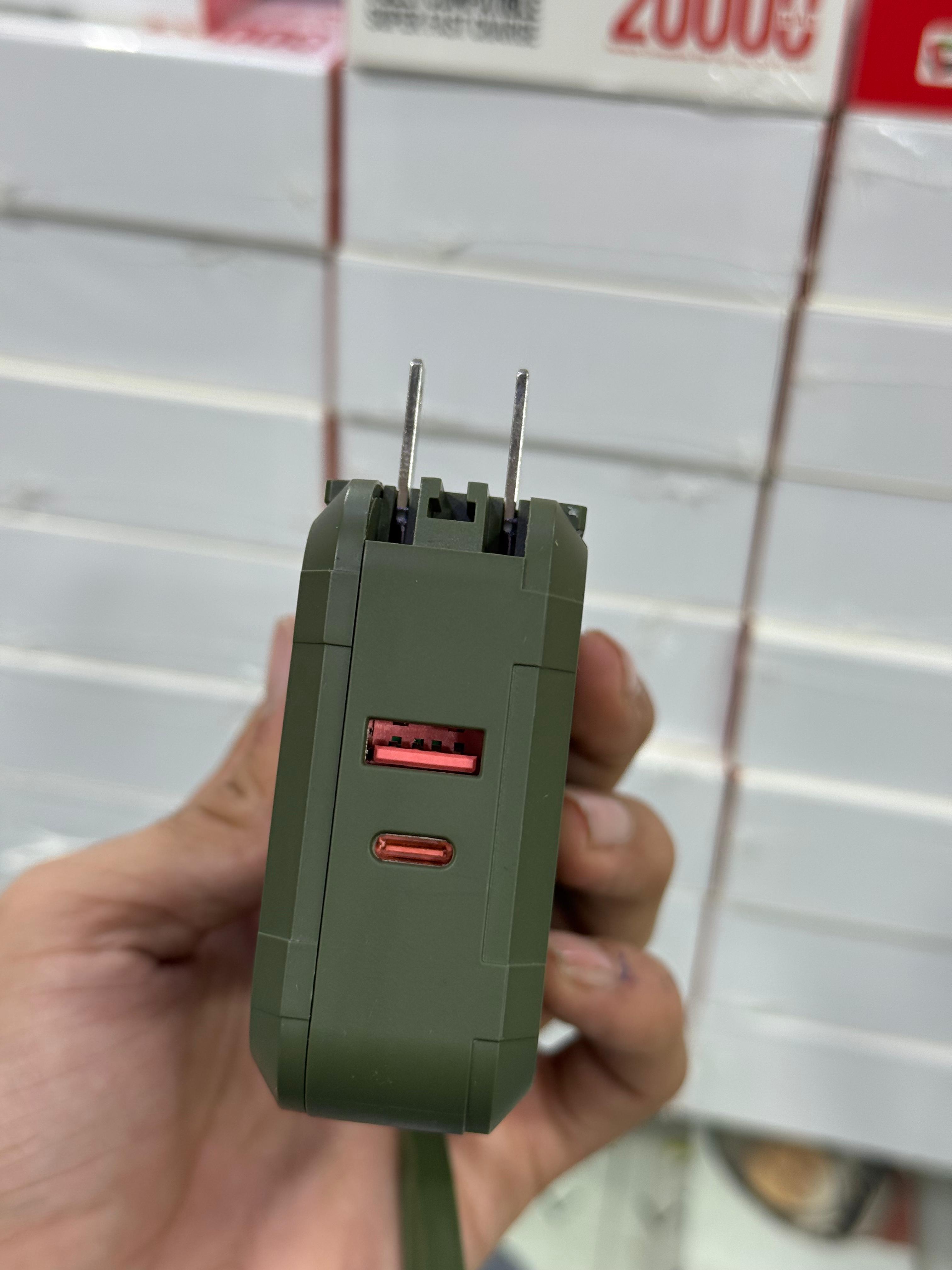 Lot Imported 5-in-1 Super Fast Power Bank & Charger 20000mAh KC-02