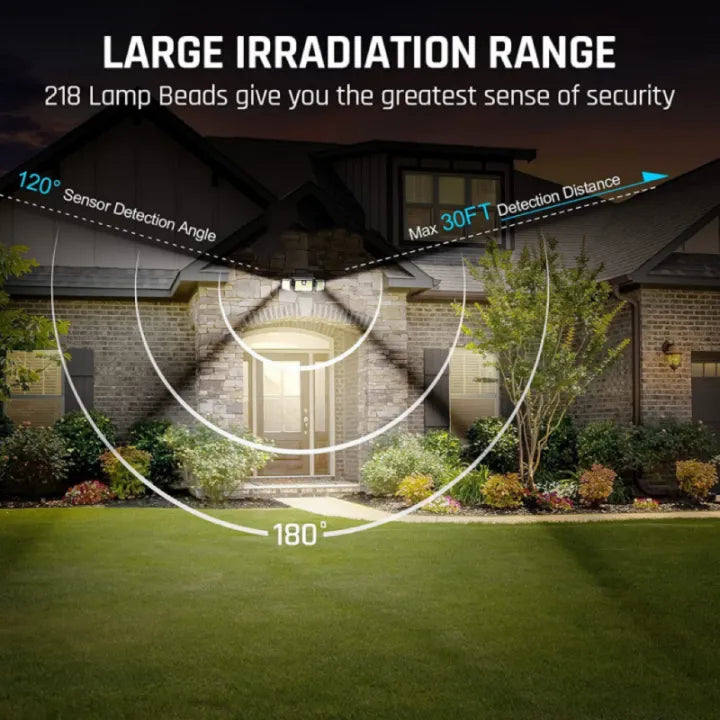 Adjustable Remote Control 3D Solar Light