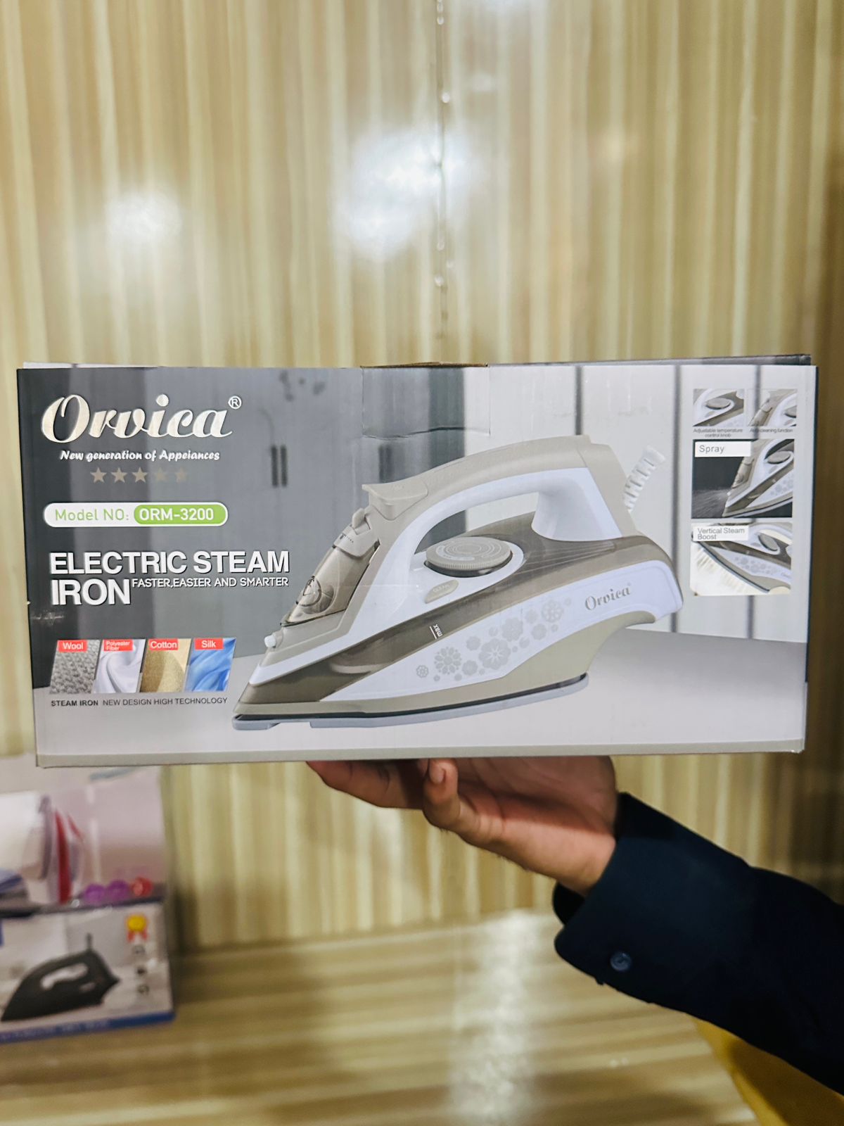 Russian Lot ORVICA Steam Iron 2800W