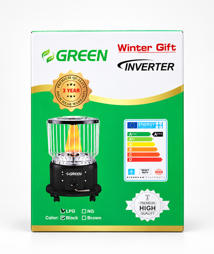GREEN Inverter LPG Gas Room Heater