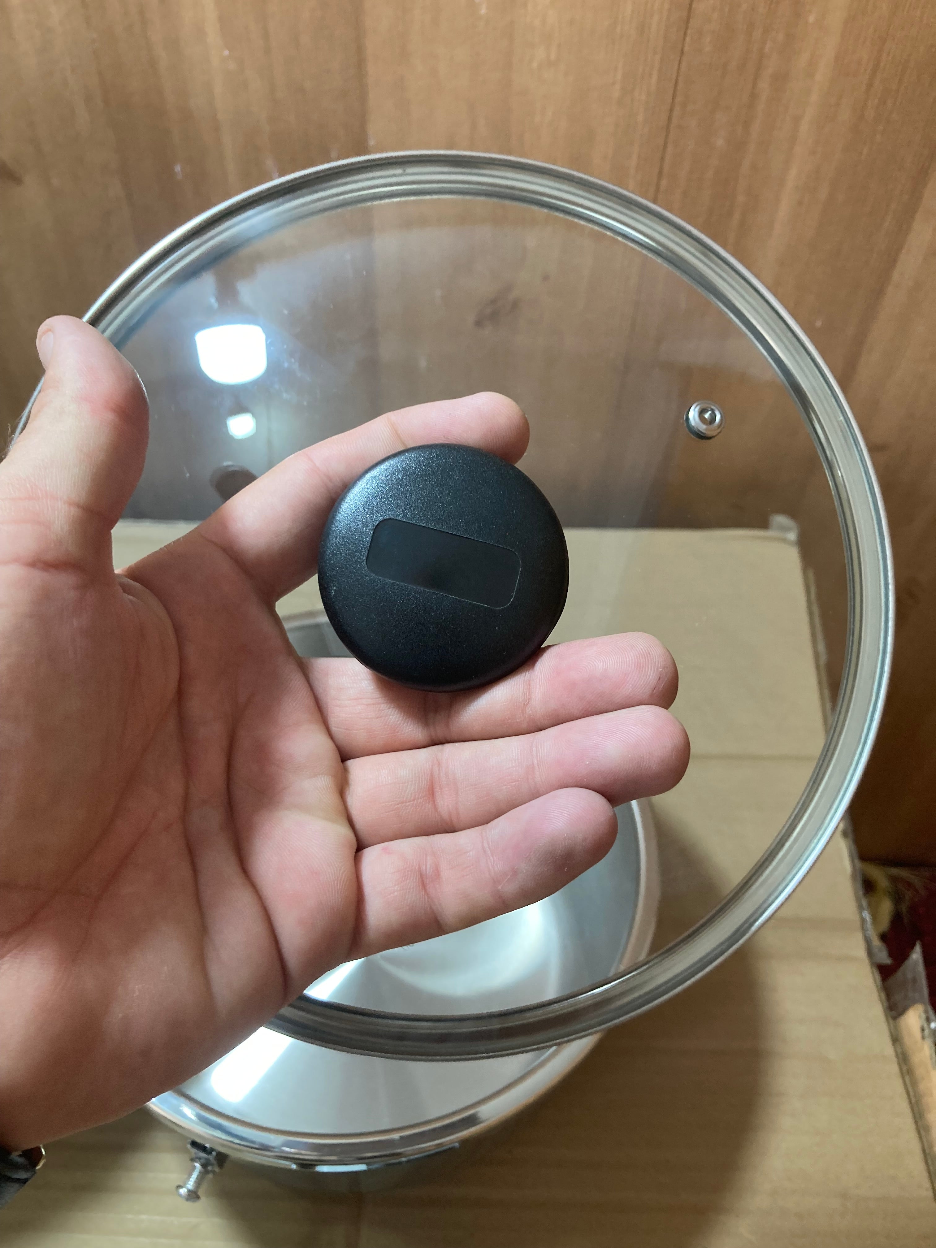 Lot Imported Happy Unique 4+6L Stainless Steel Pressure Cooker With Steamer