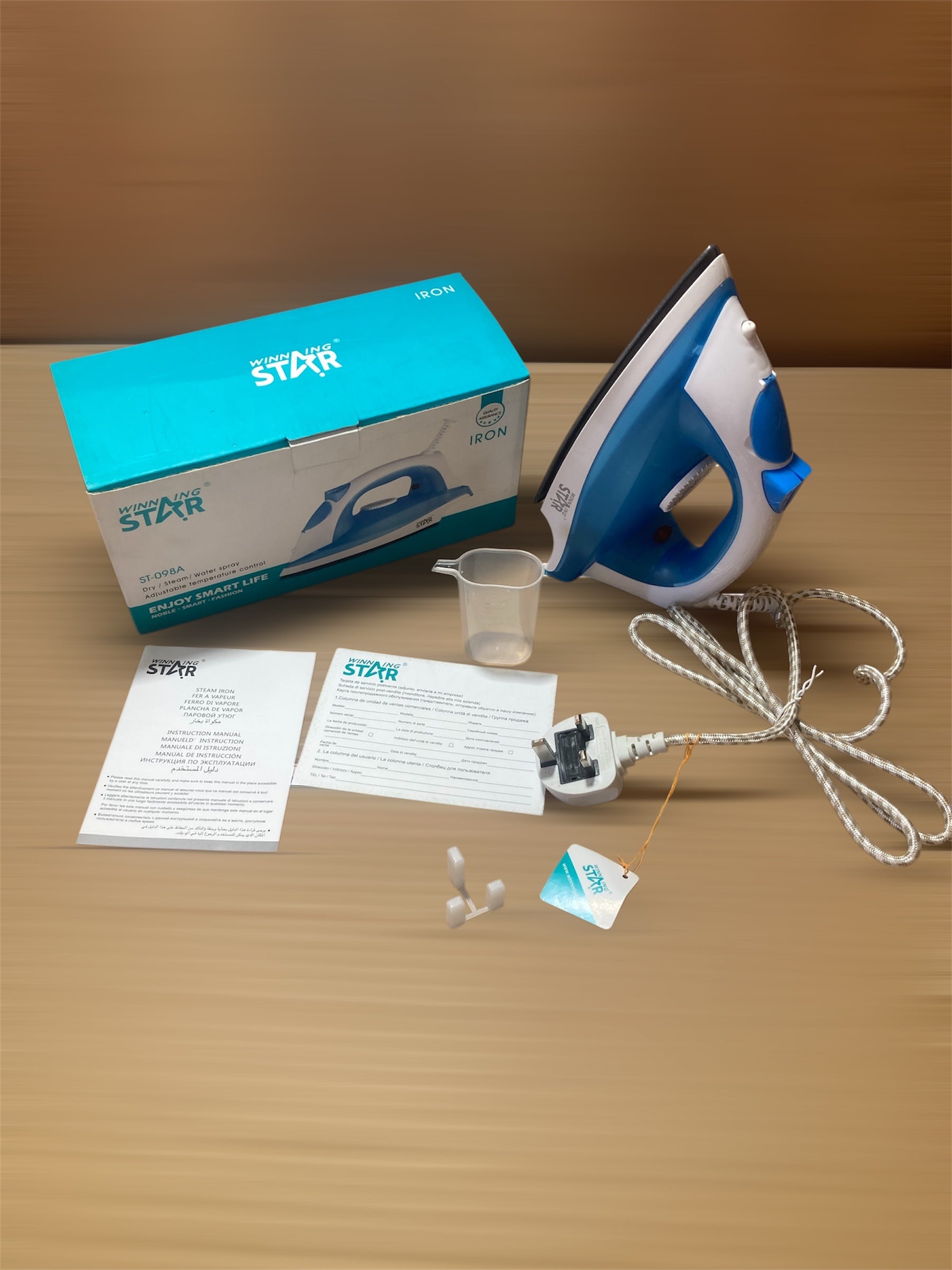 WINNING STAR Dry & Steam Iron 2200W