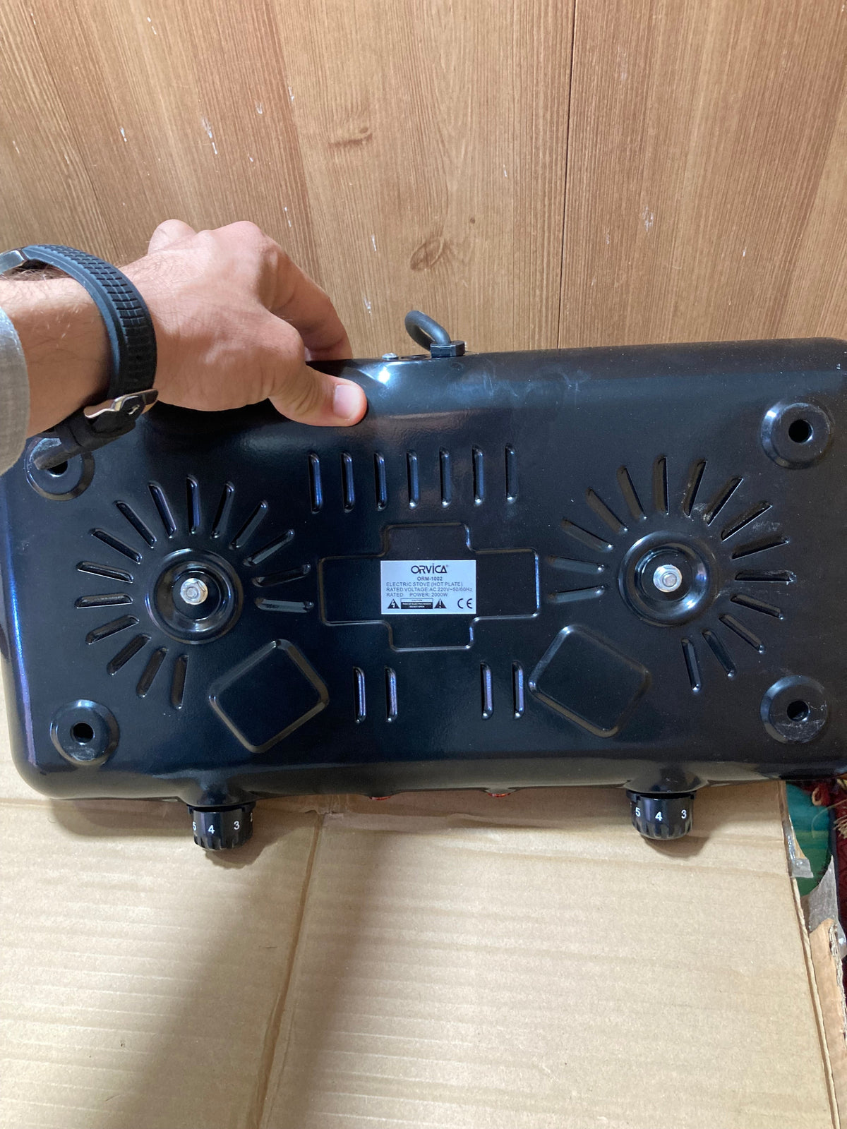 ORVICA-Russia Portable Electric Double HotPlate/Electric Stove 2000W