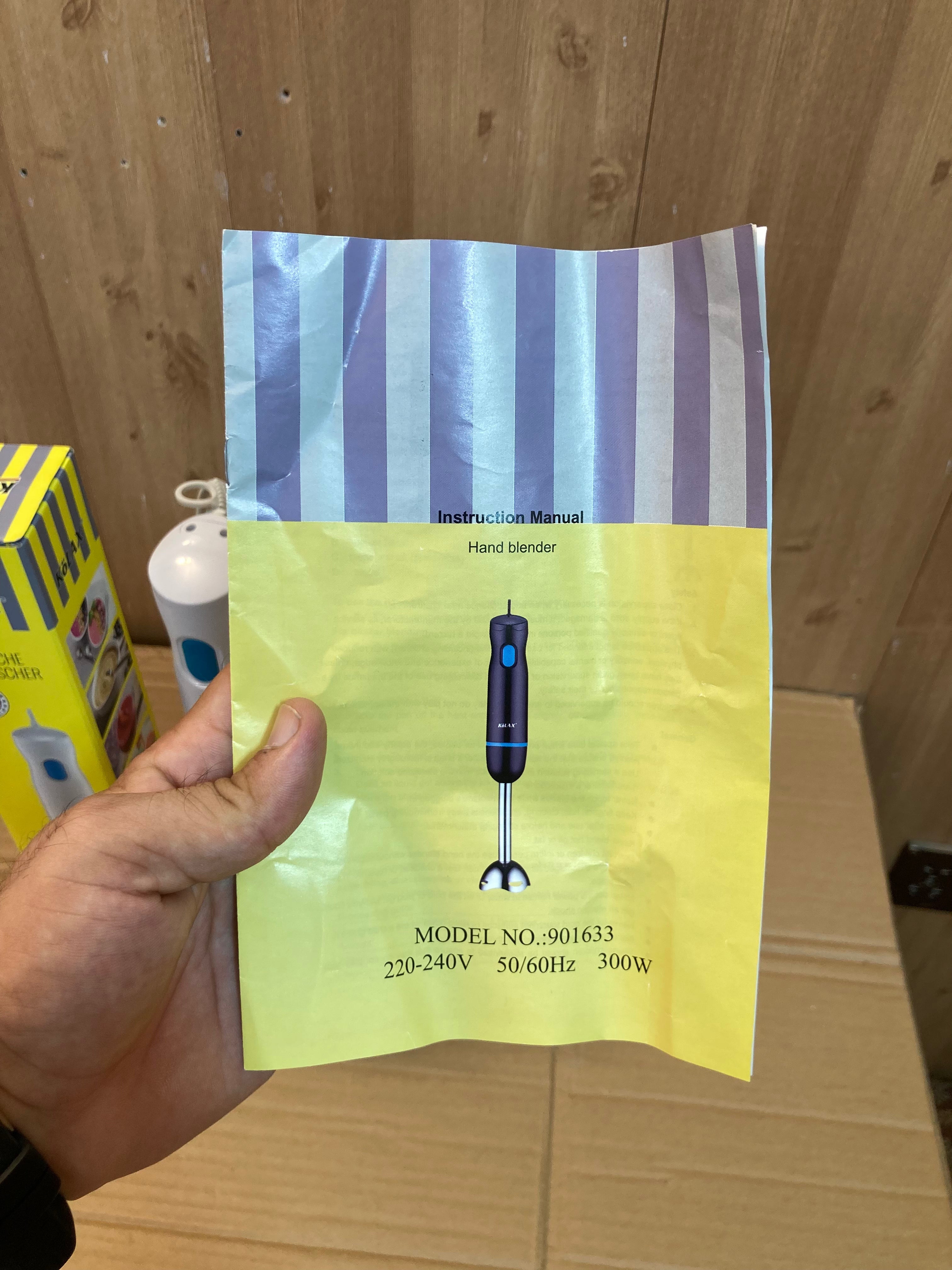 KoLAX Germany Hand Blender 300W