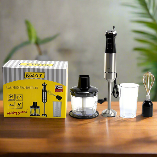 KoLAX Germany 4-in-1 Hand Blender Set 1000W
