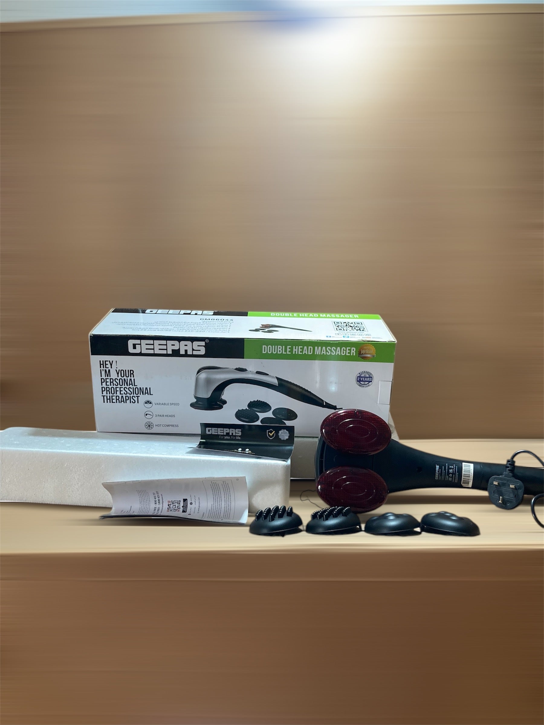 Geepas Dubai Double Head Massager
