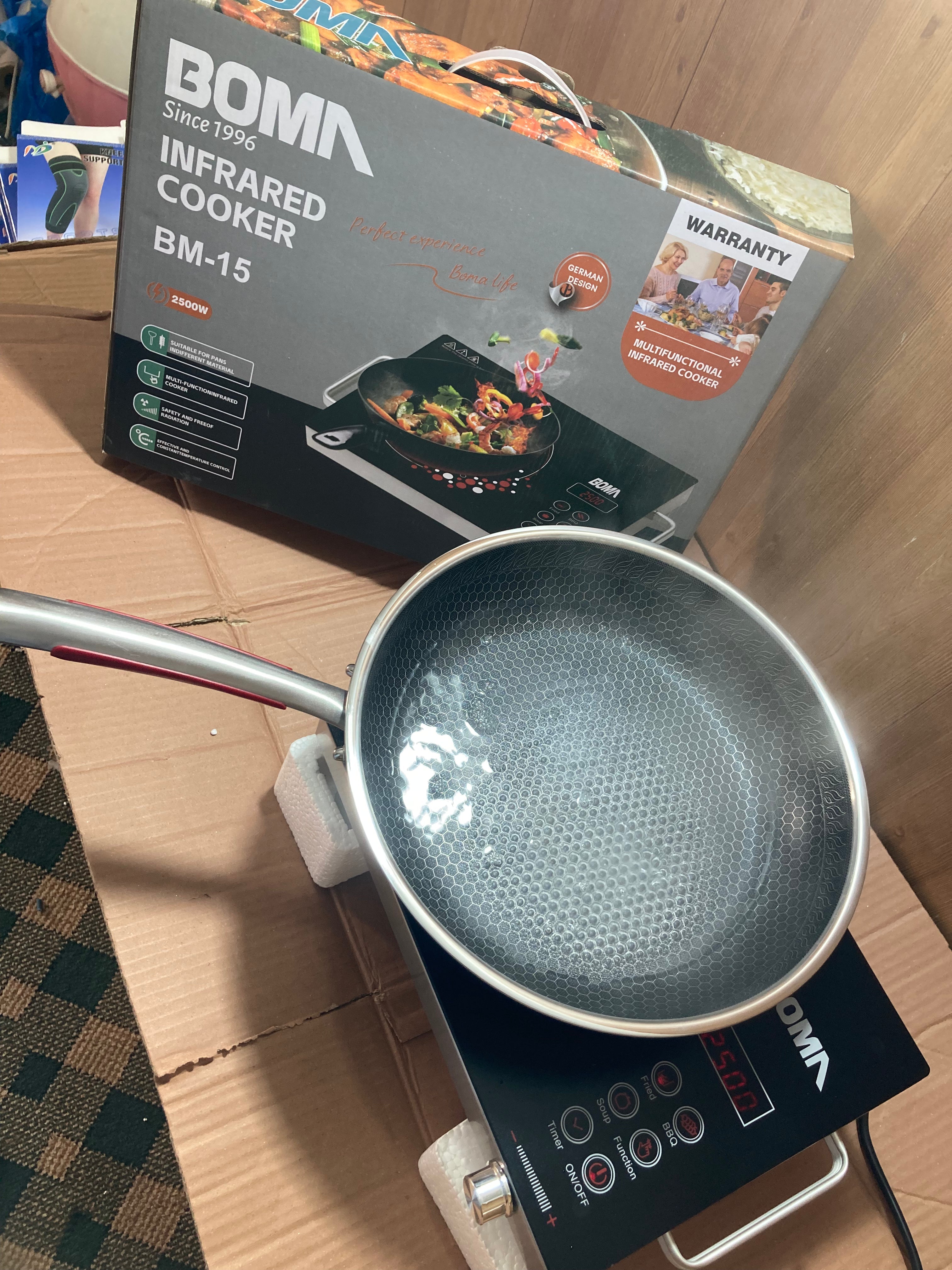 BOMA Germany HotPlate/Infrared Cooker 2500W