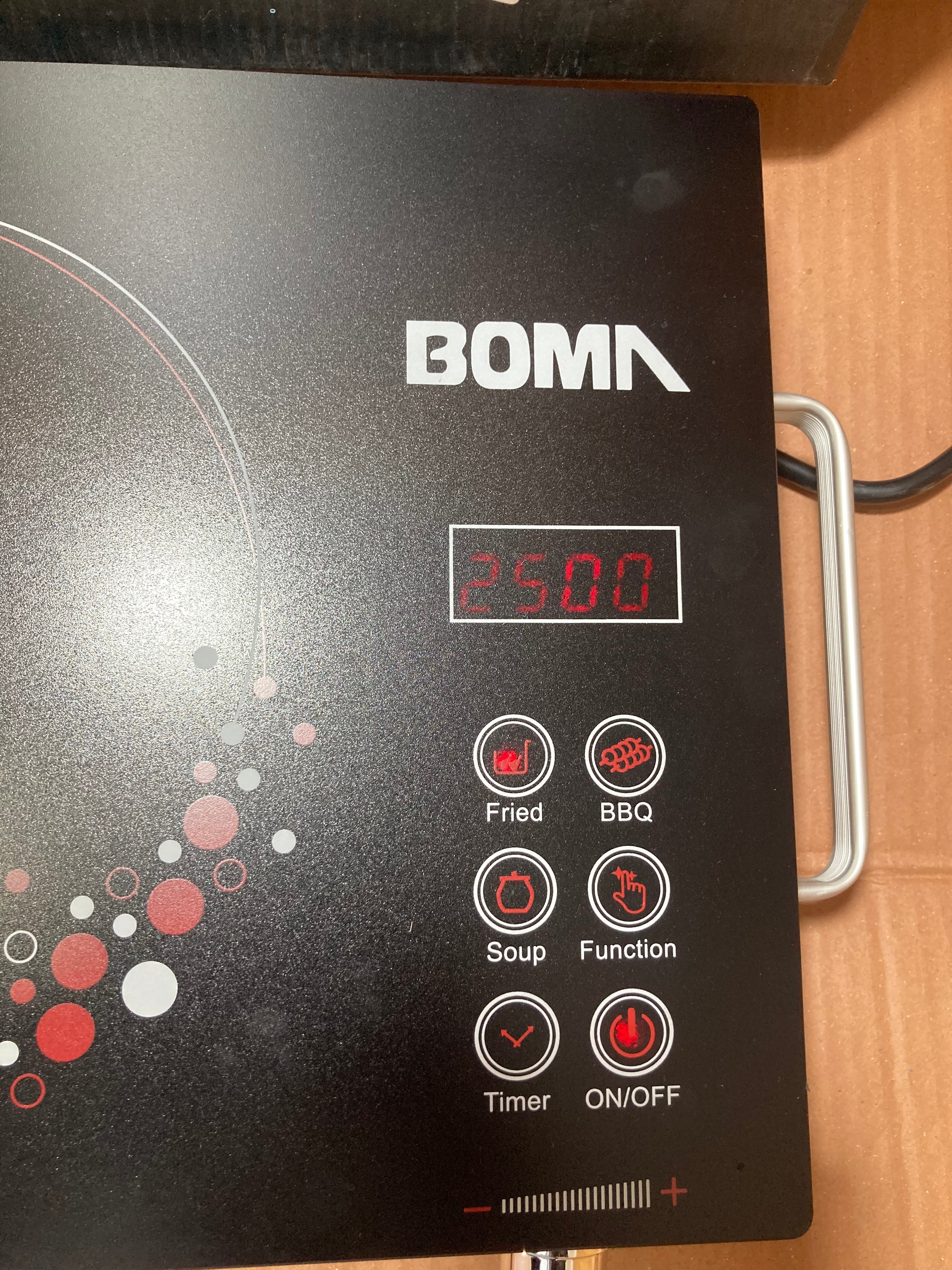 BOMA Germany HotPlate/Infrared Cooker 2500W