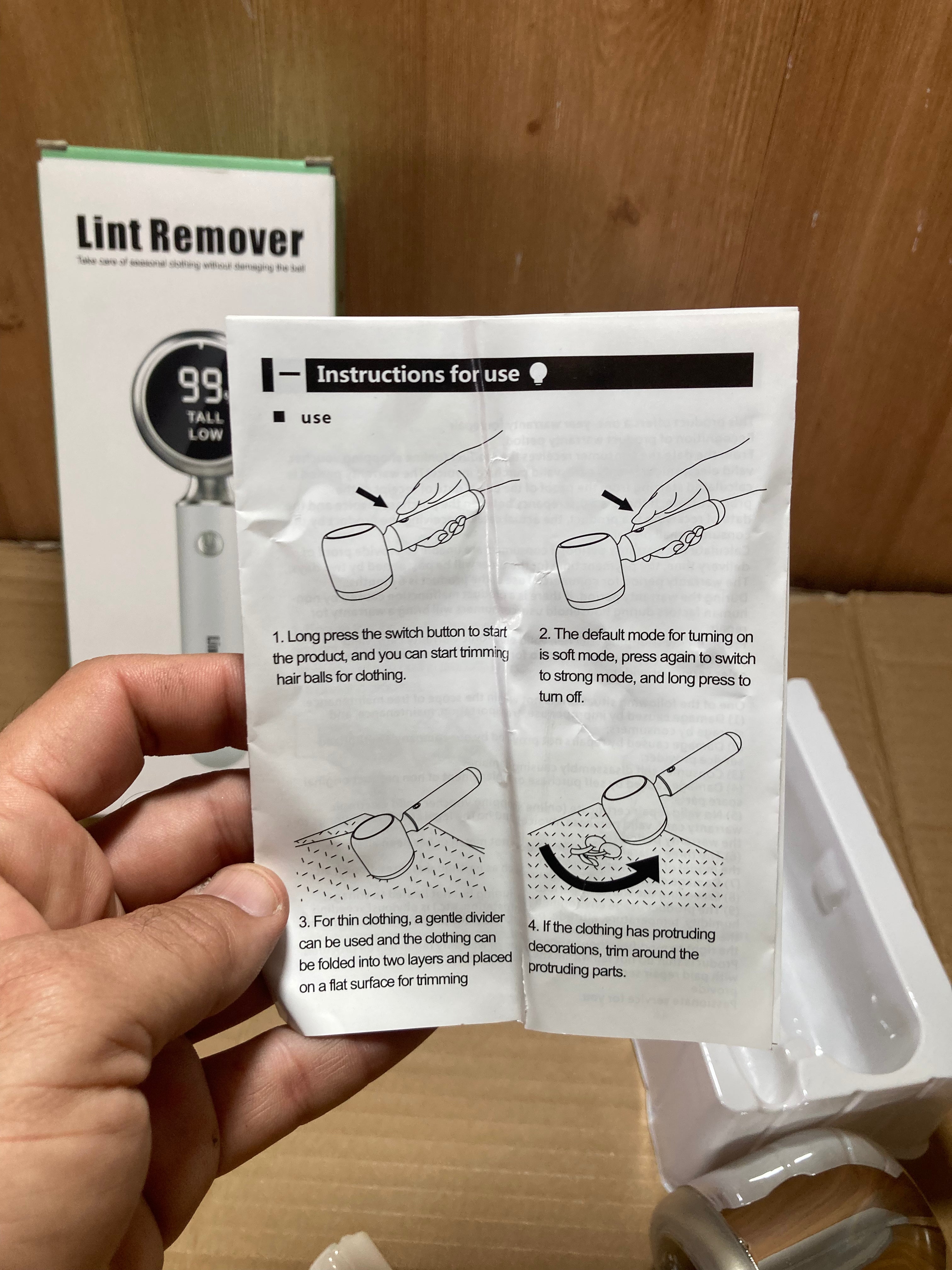 Lot Imported 2-in-1 Lint Remover