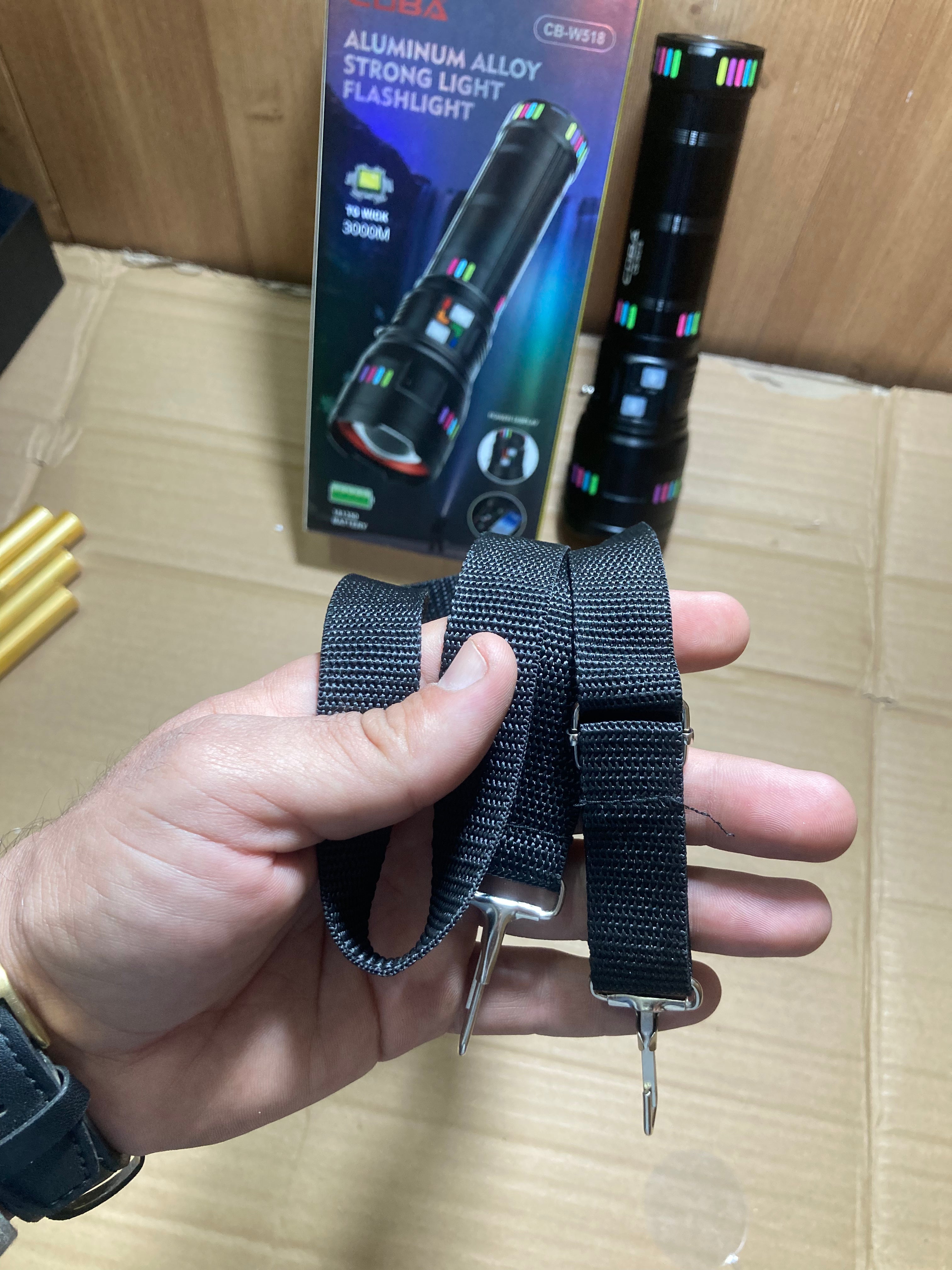 COBA Powerful Long Range Super Led Flashlight - Torch CB-W518