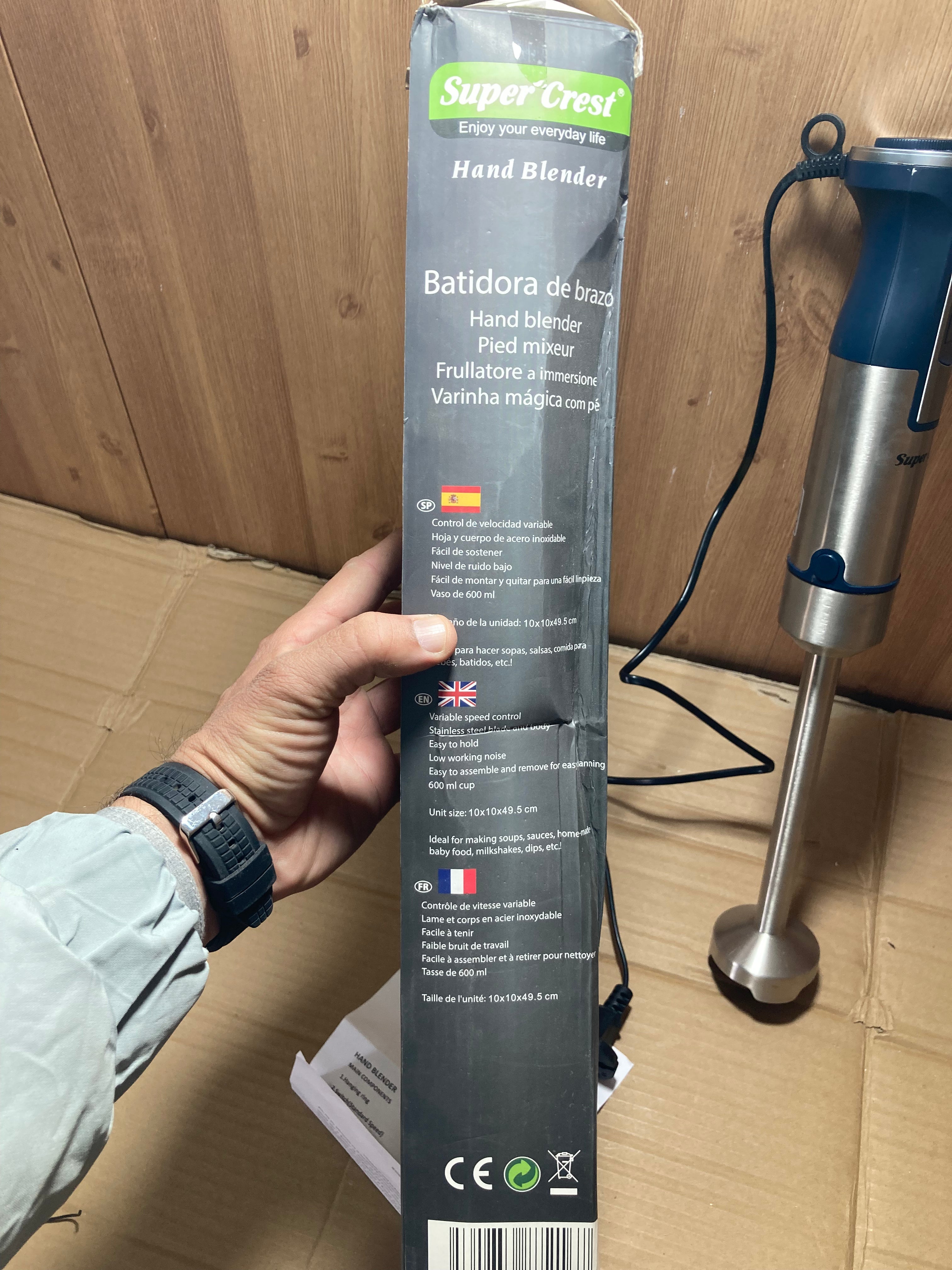 Germany Lot Imported Super Crest Hand Blender