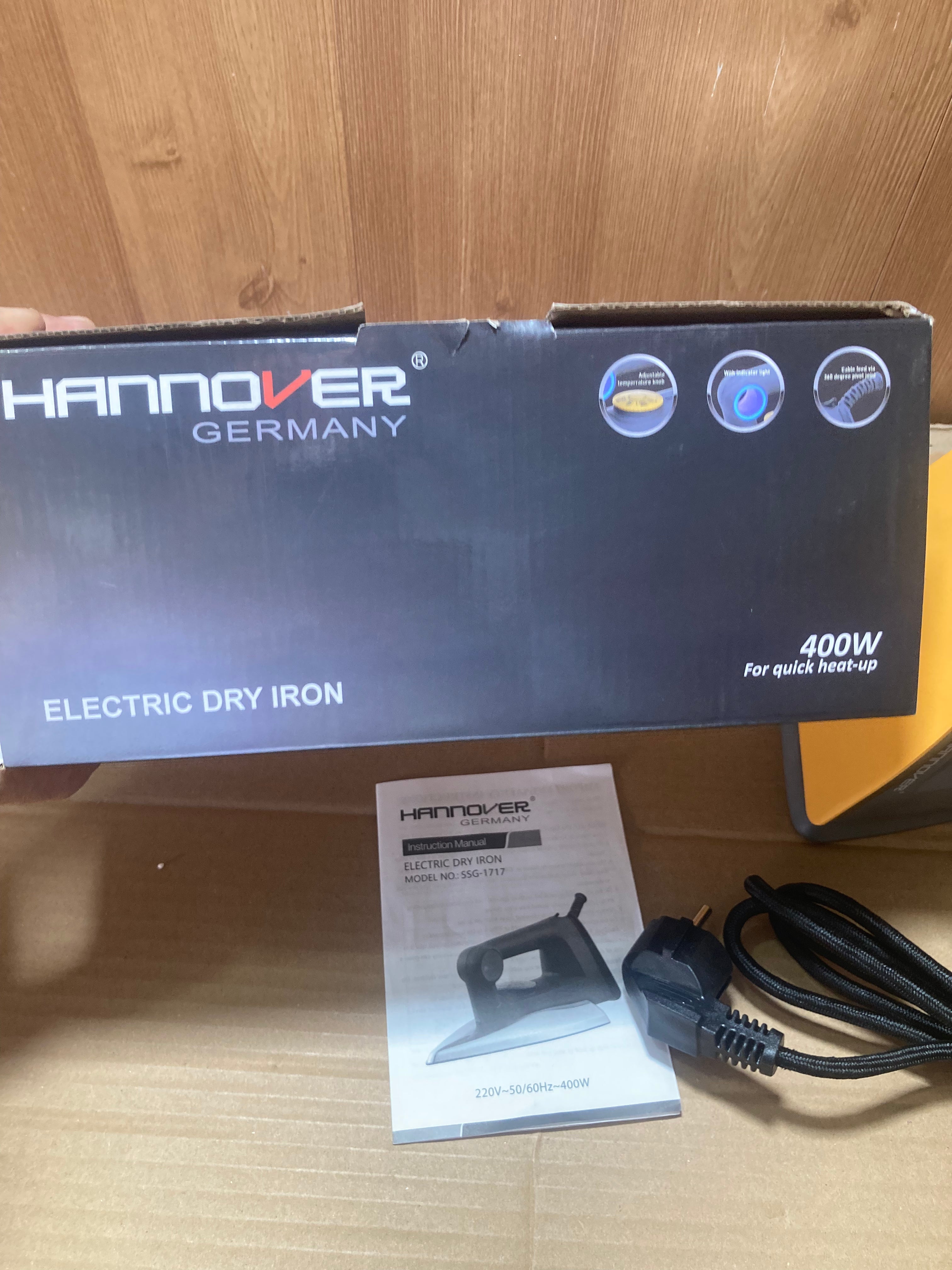 Germany Lot Imported Hannover Dry Iron 400W