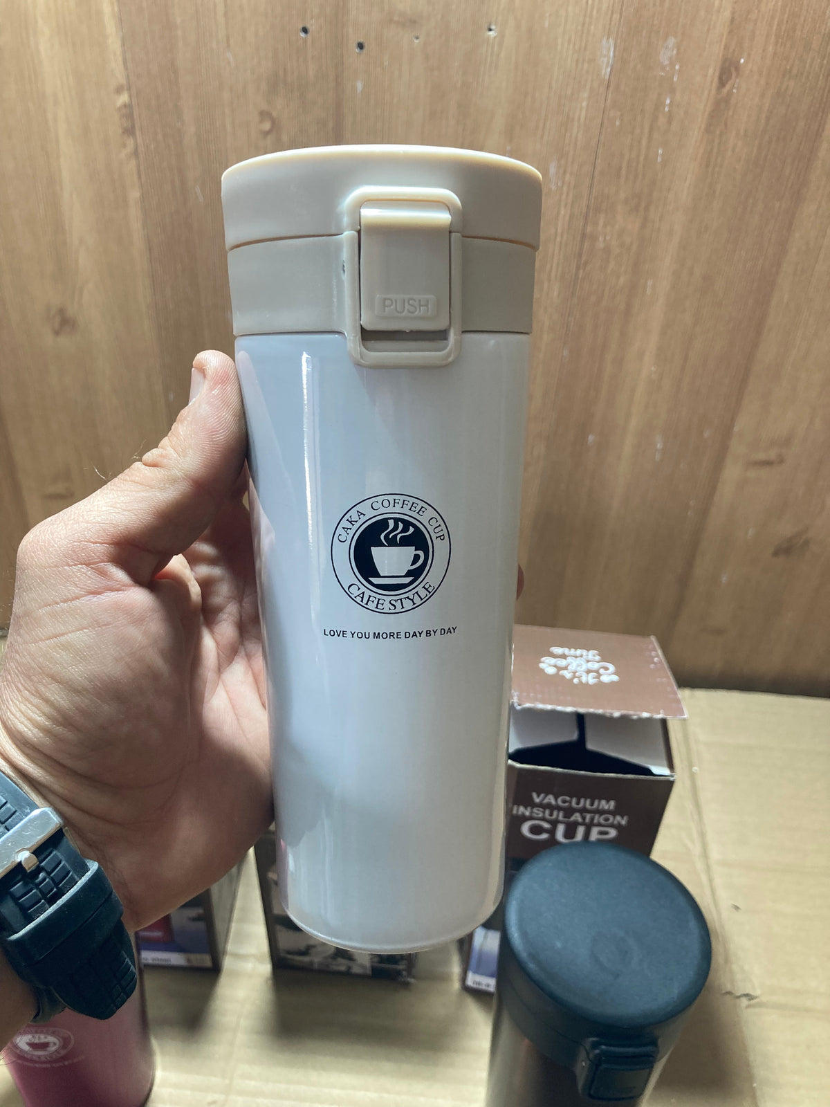 Travel Stainless Steel Insulated Coffee Mug/Tumbler 500ML