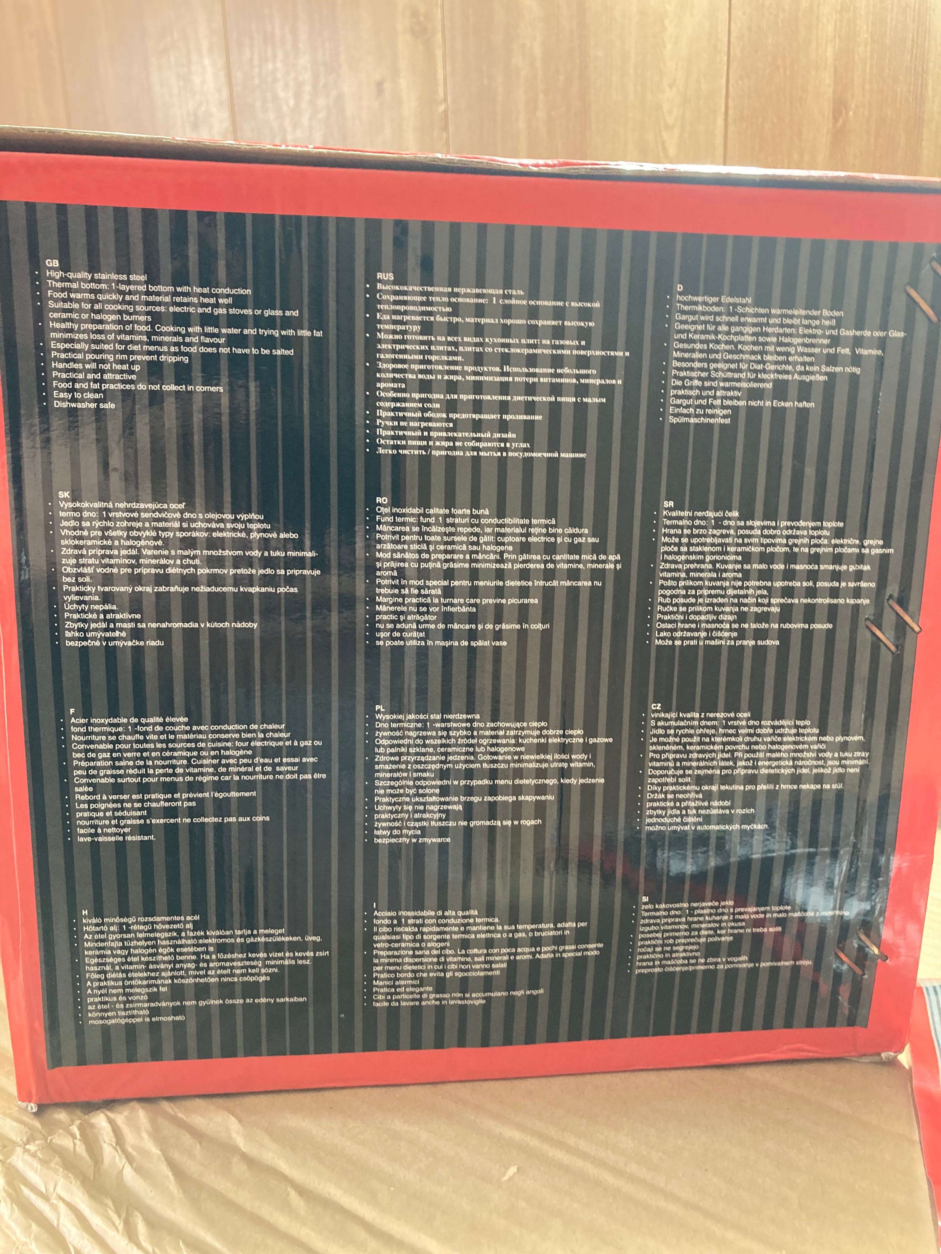 GUDENHOFF 6PCs Stainless Steel Cookware Set