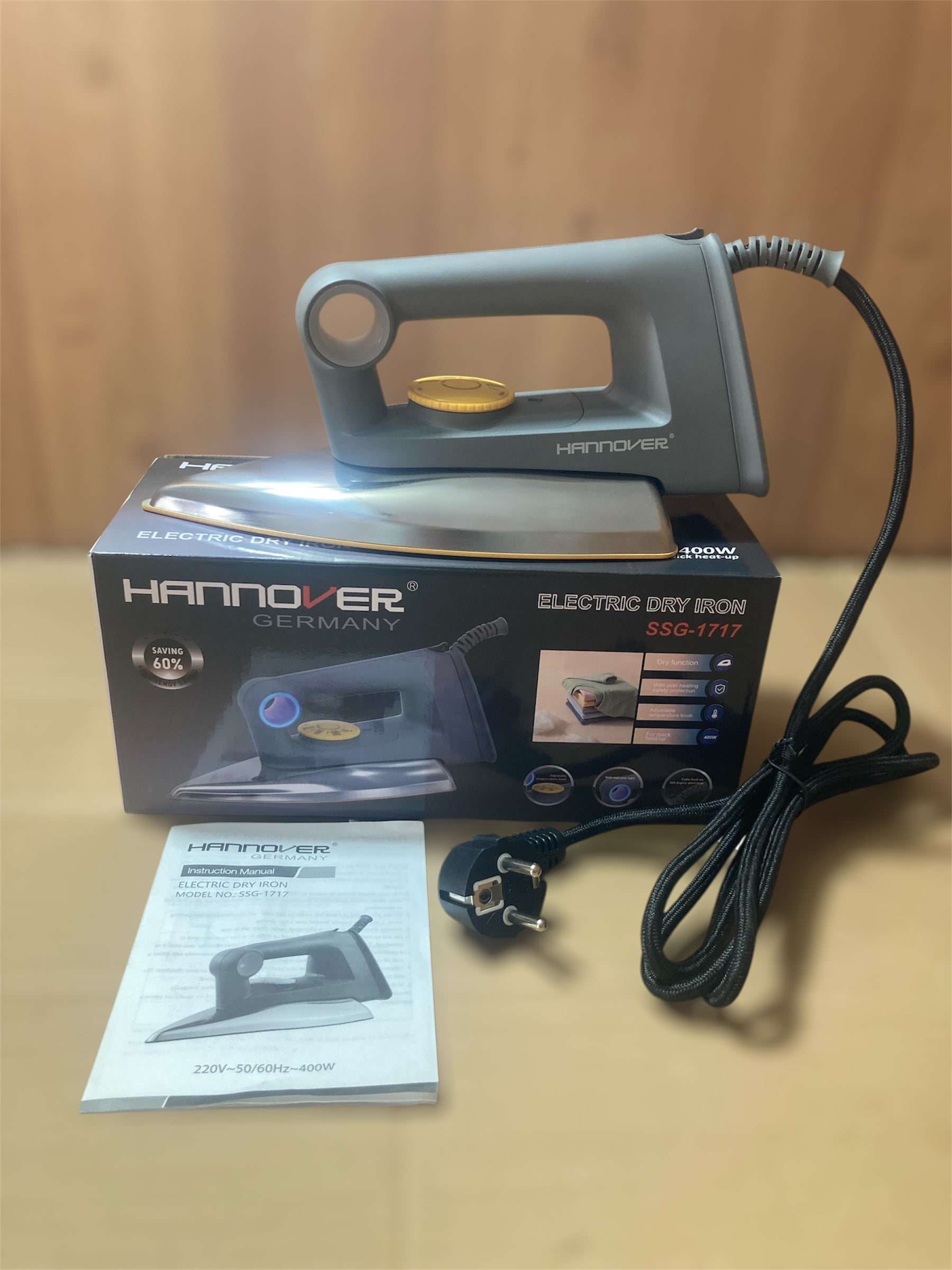 Germany Lot Imported Hannover Dry Iron 400W