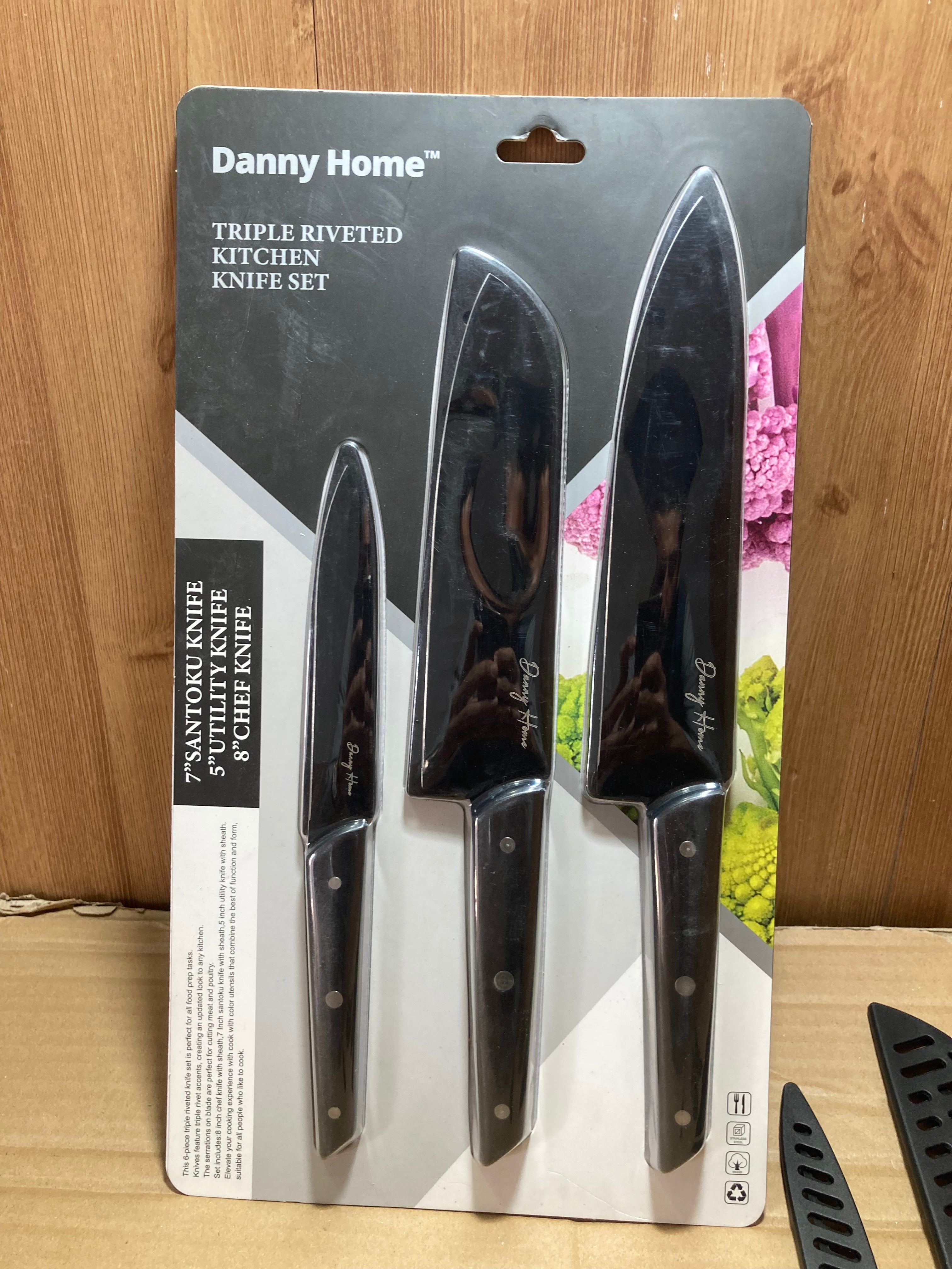 DANNY HOME 3PCs Knife Set