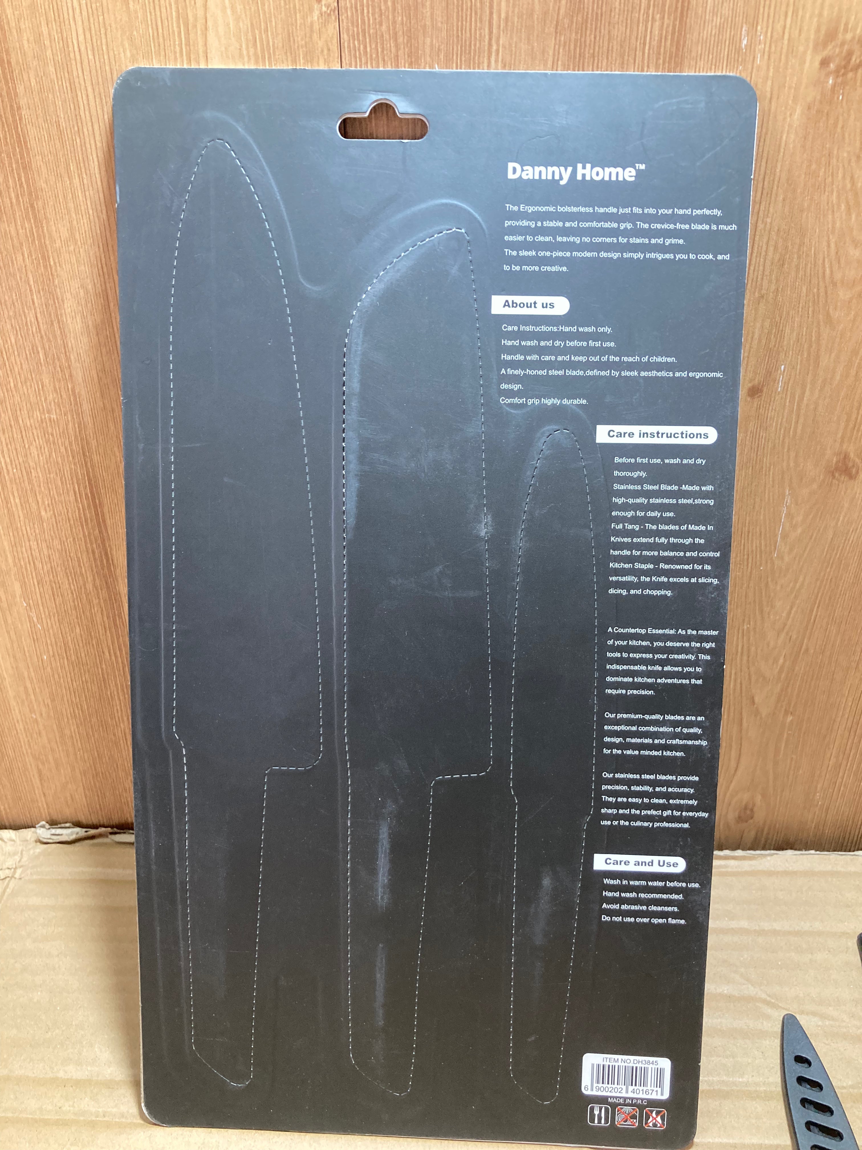 DANNY HOME 3PCs Knife Set