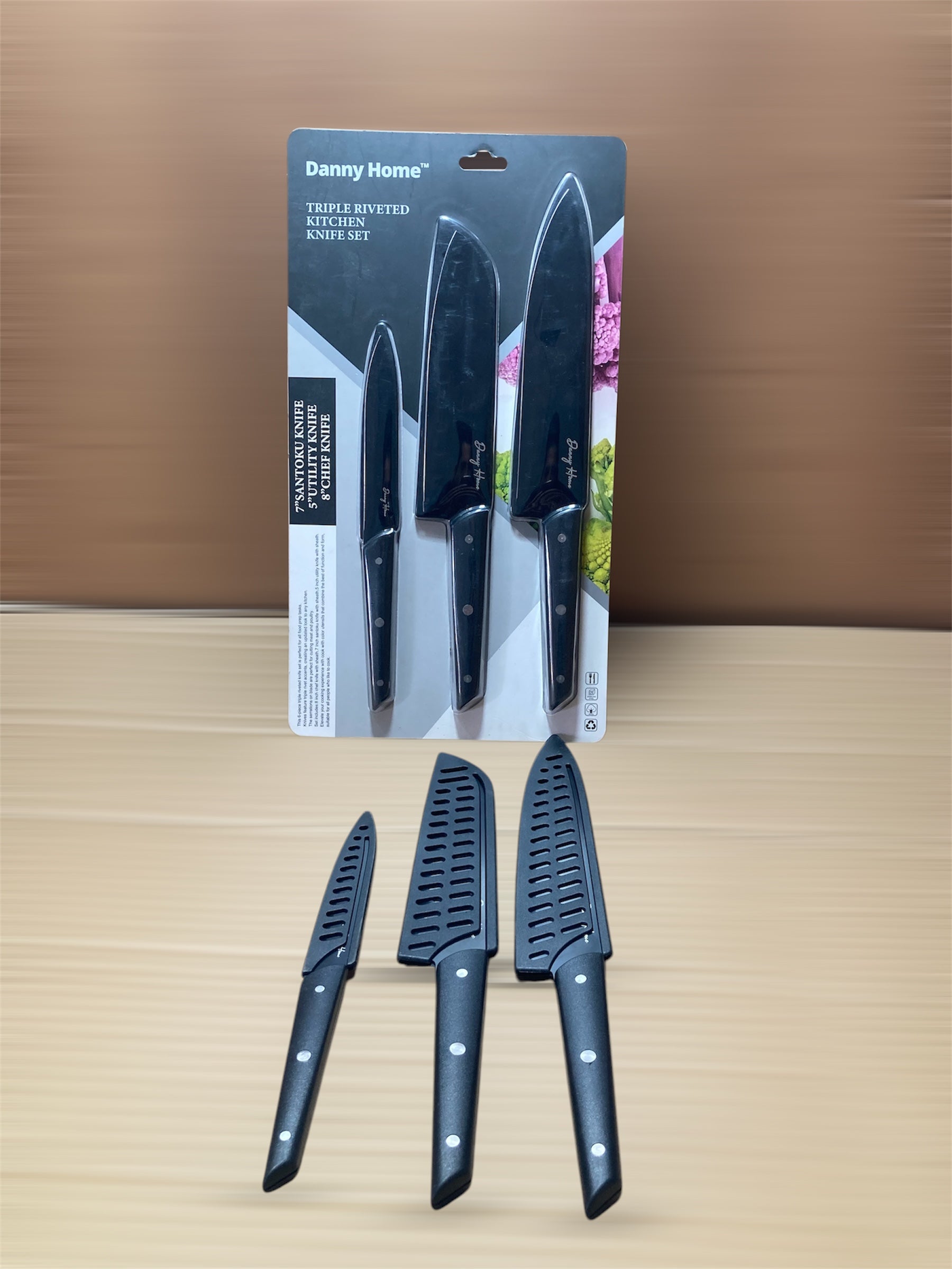 DANNY HOME 3PCs Knife Set
