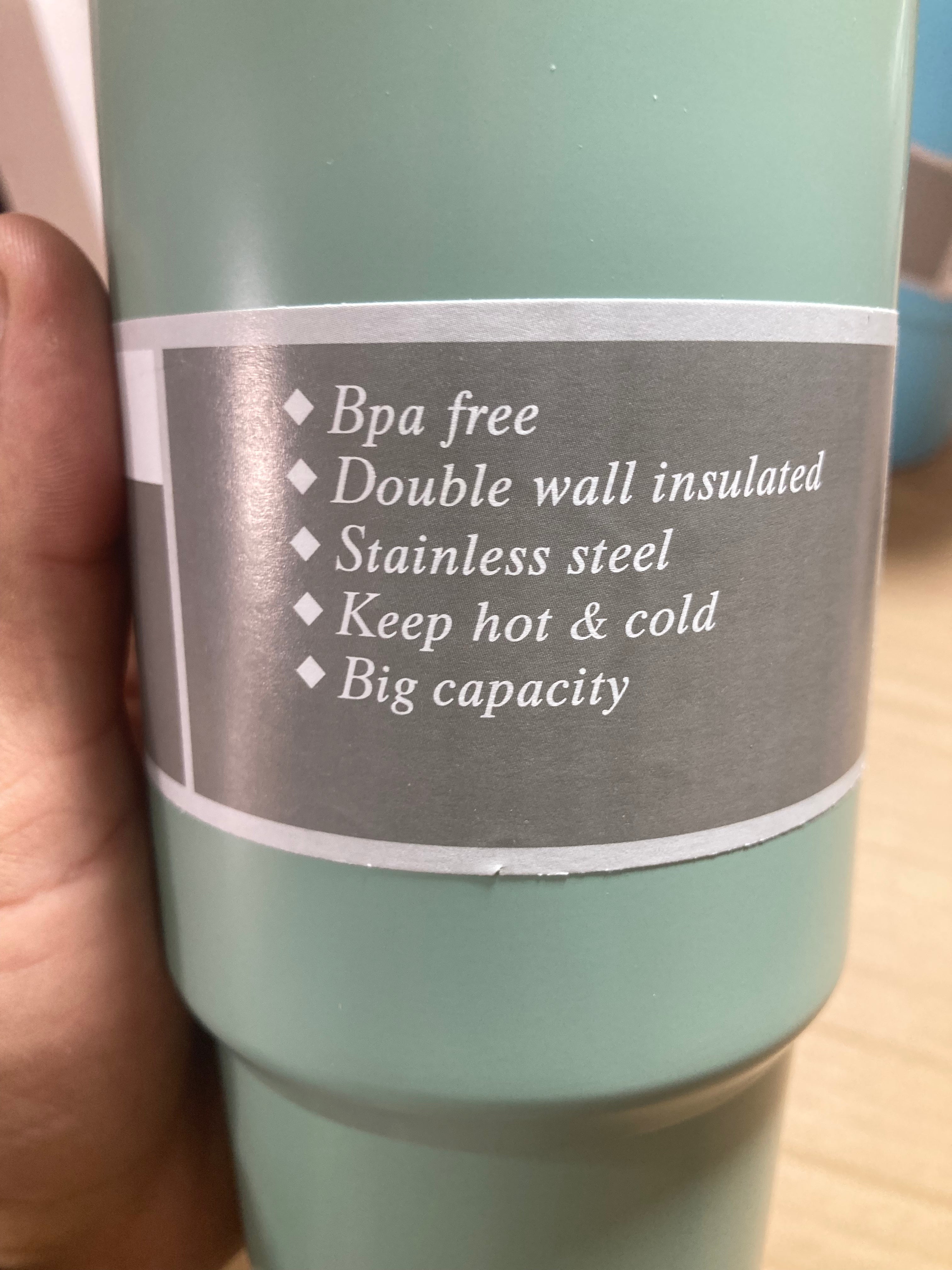 Vacuum Insulated Straw Tumbler 900ML