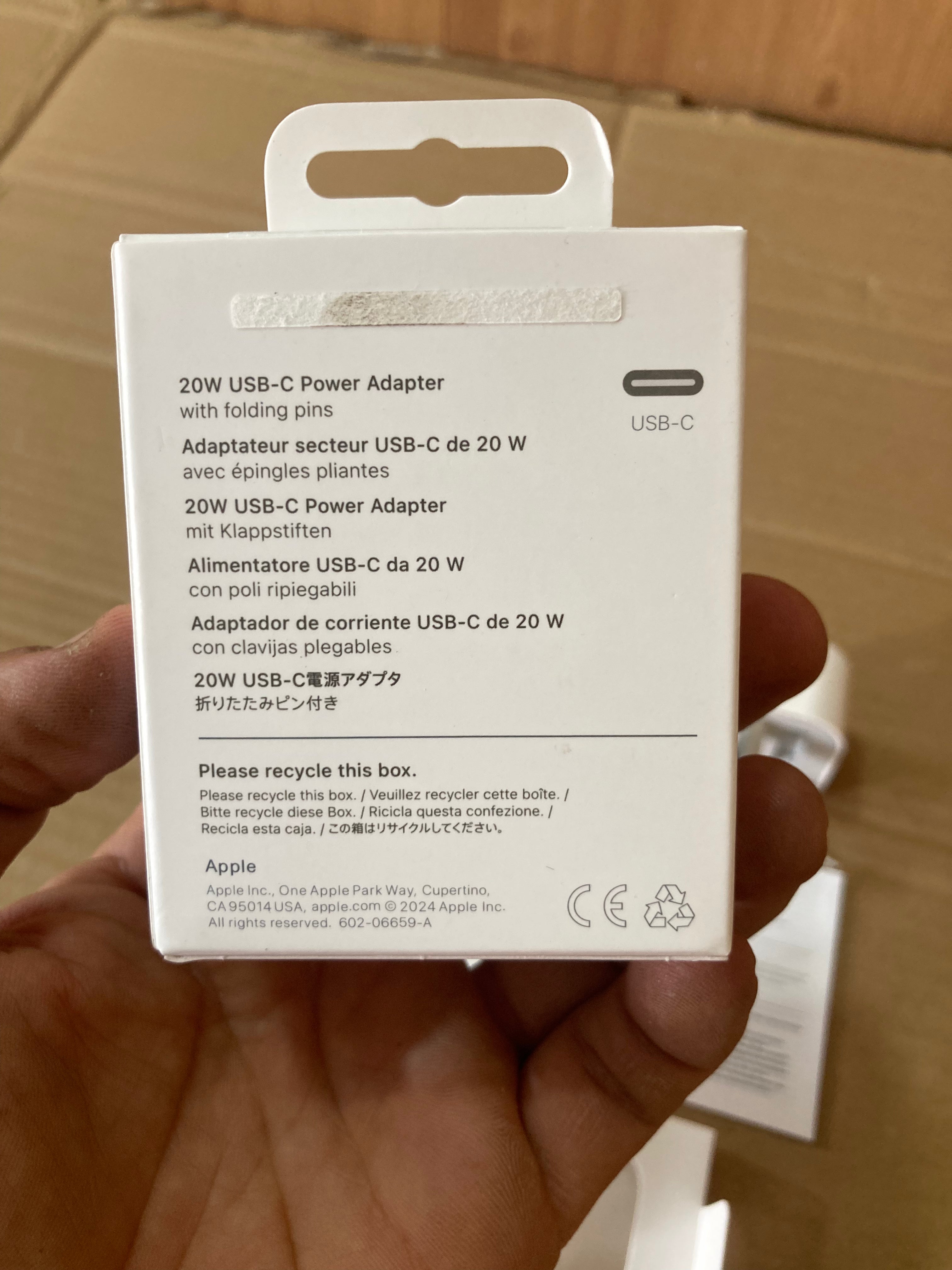 Lot Imported iPhone 20W Original Charger/Adapter