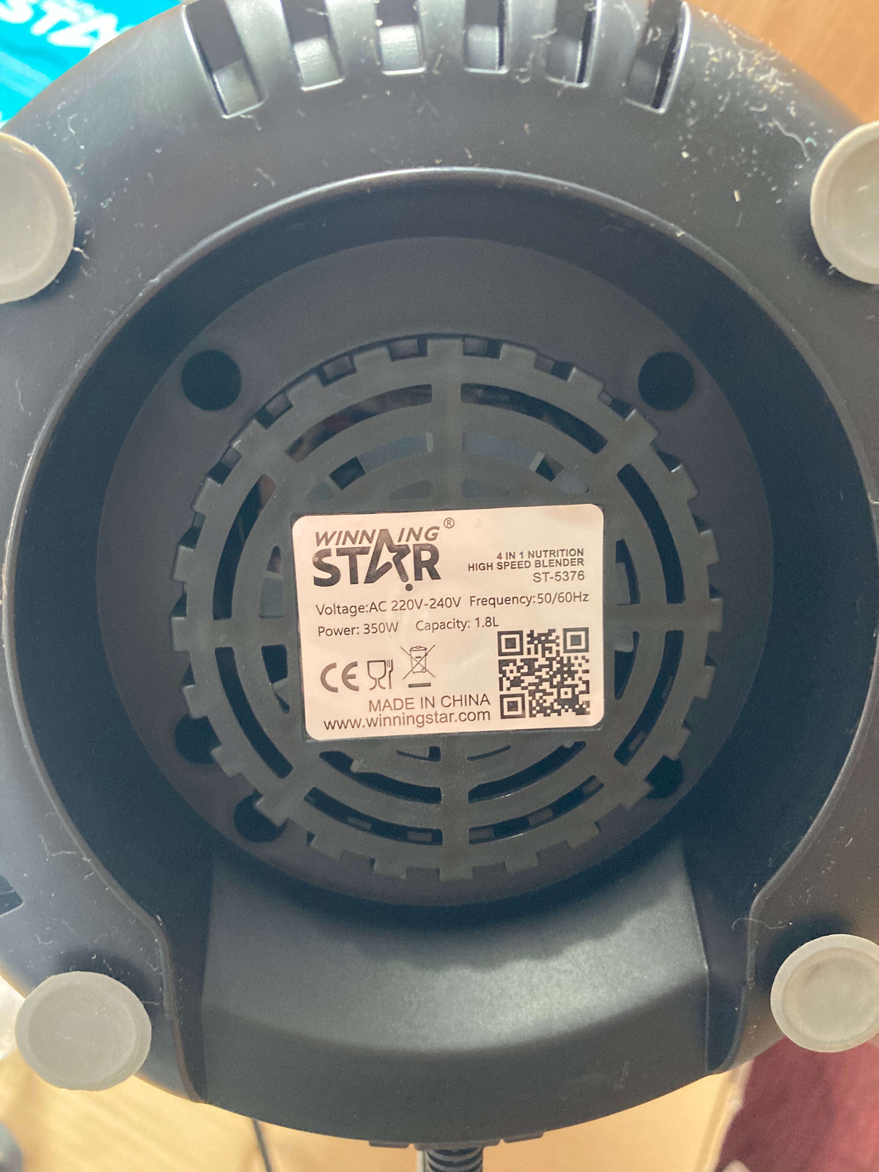 WINNING STAR 4-In-1 Blender ST-5376