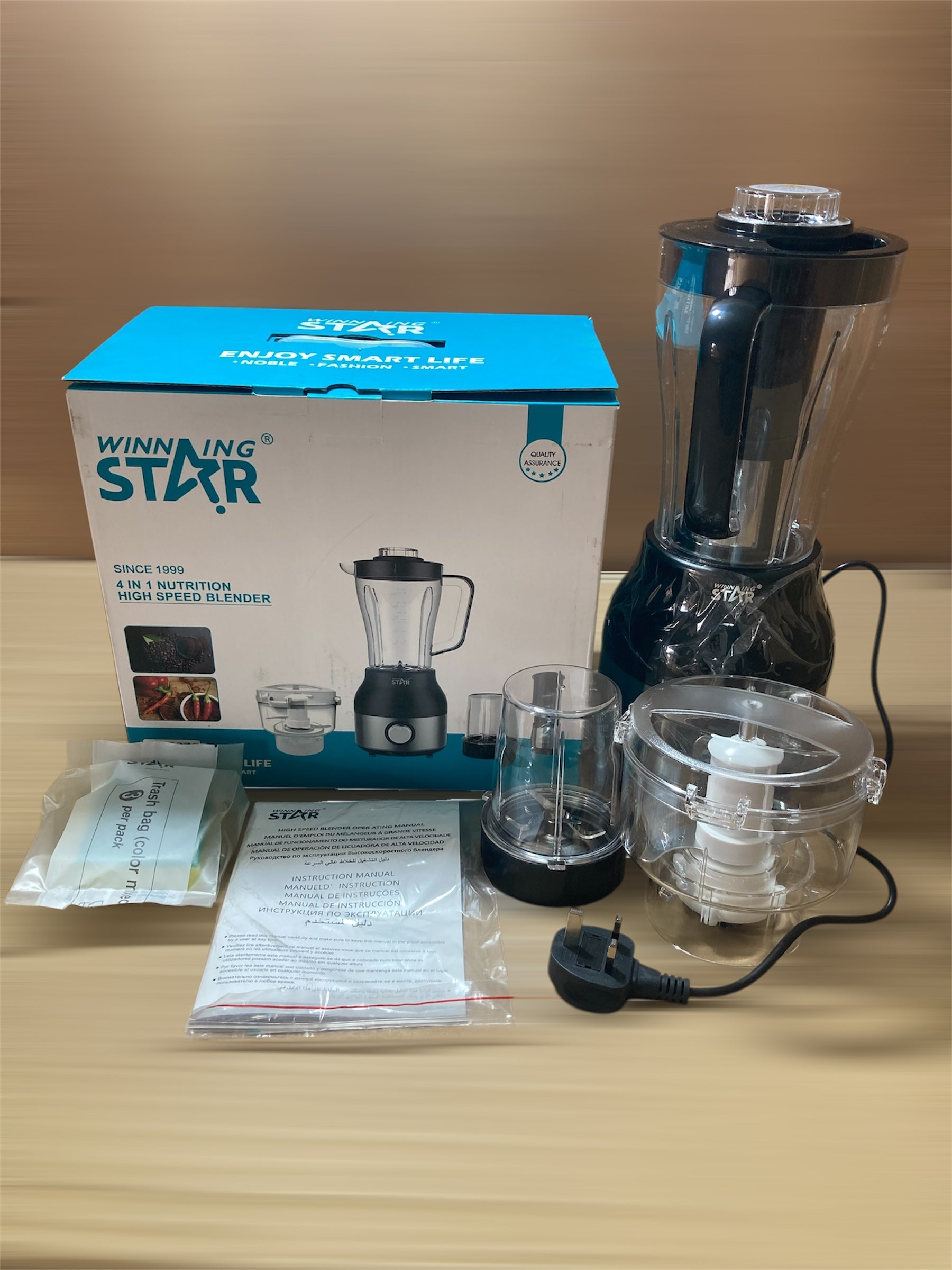WINNING STAR 4-In-1 Blender ST-5376