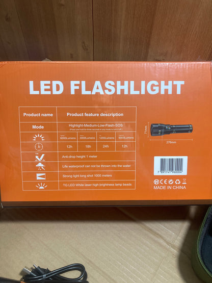Yemao Powerful Long Range Super Led Flashlight - Torch YM-G600