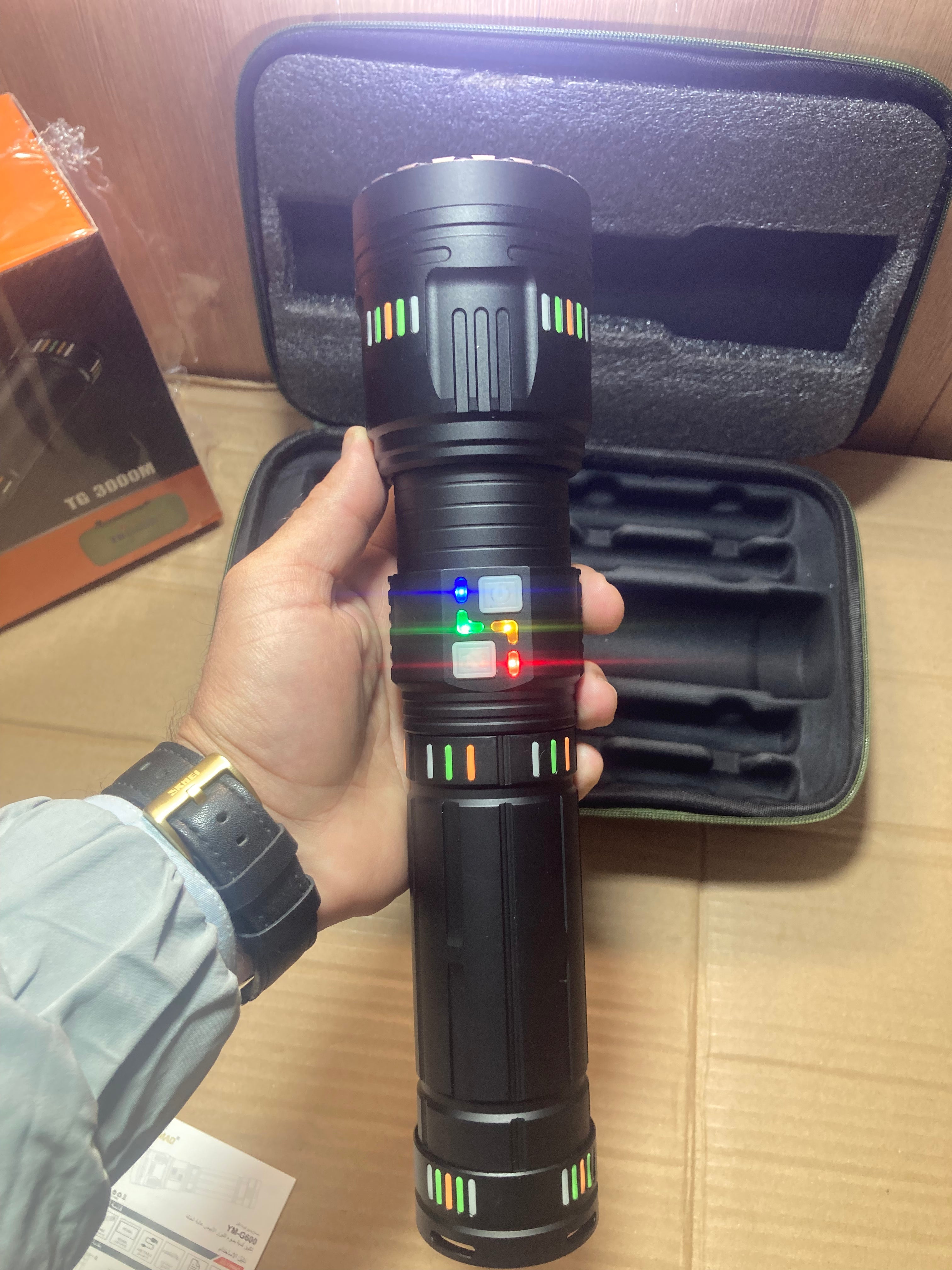 Yemao Powerful Long Range Super Led Flashlight - Torch YM-G600