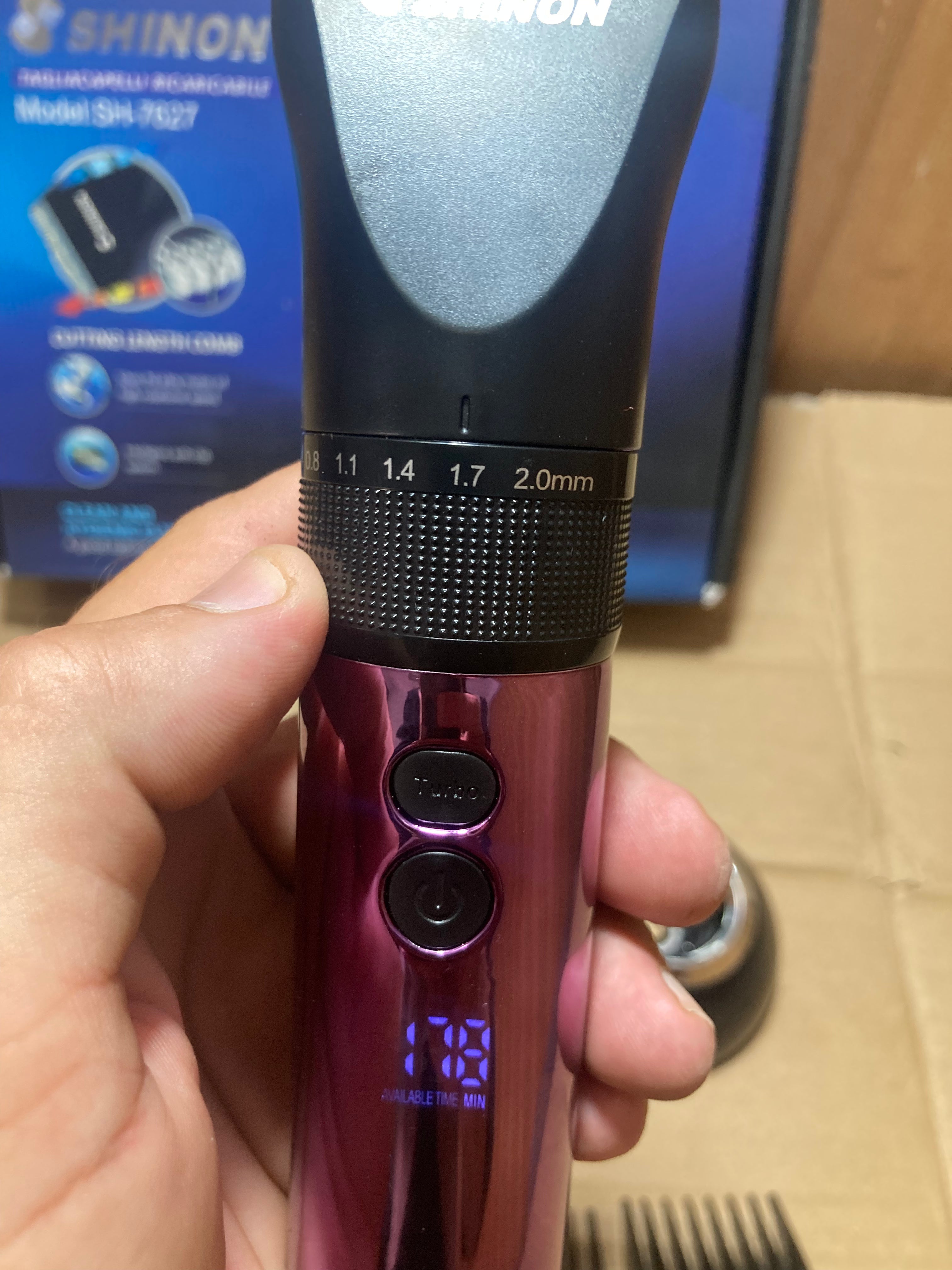 SHINON Japan Professional Hair Trimmer SH-7627