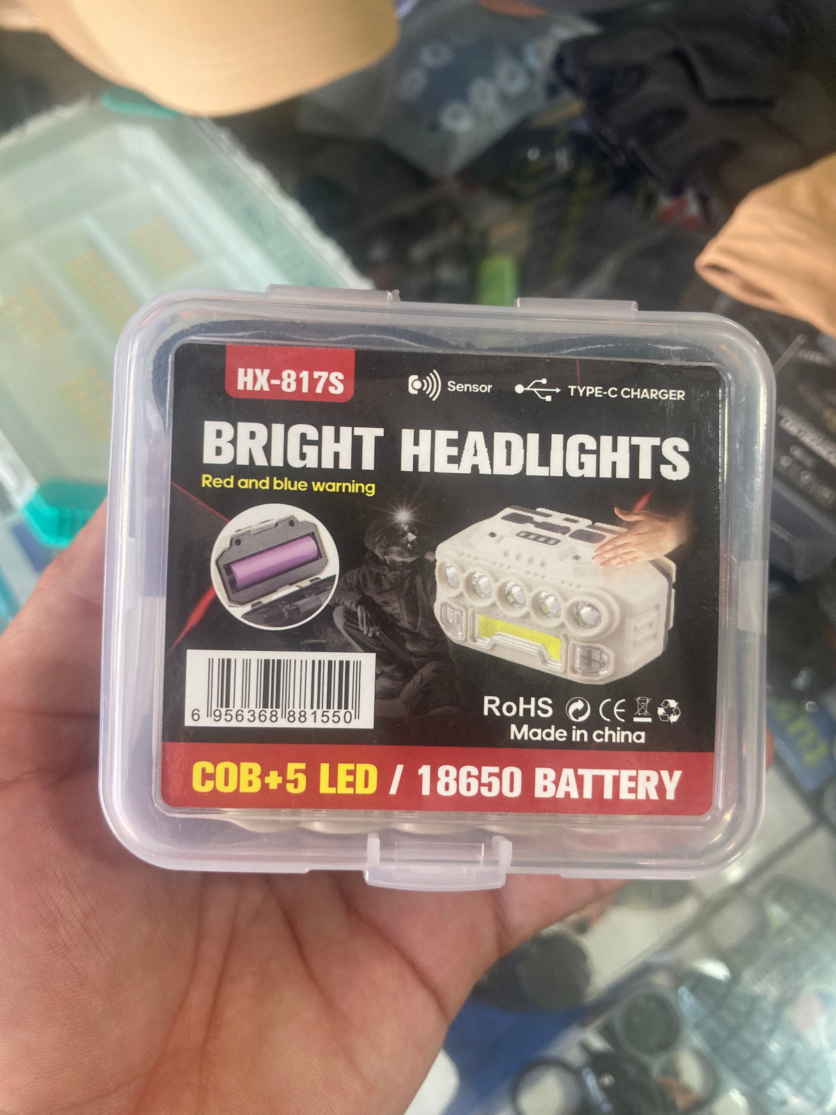 Multifunctional Mini Rechargeable Head Light