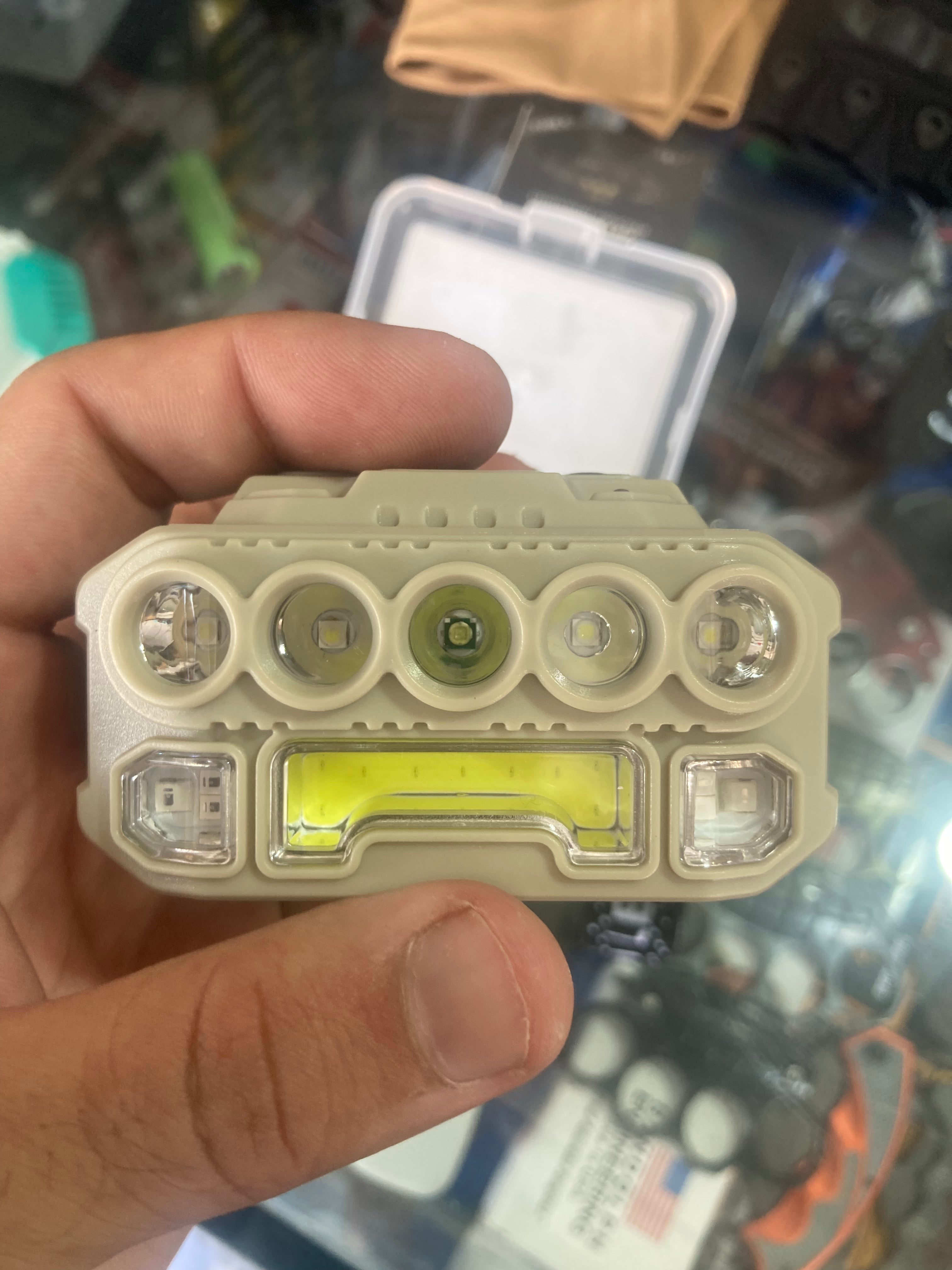 Multifunctional Mini Rechargeable Head Light