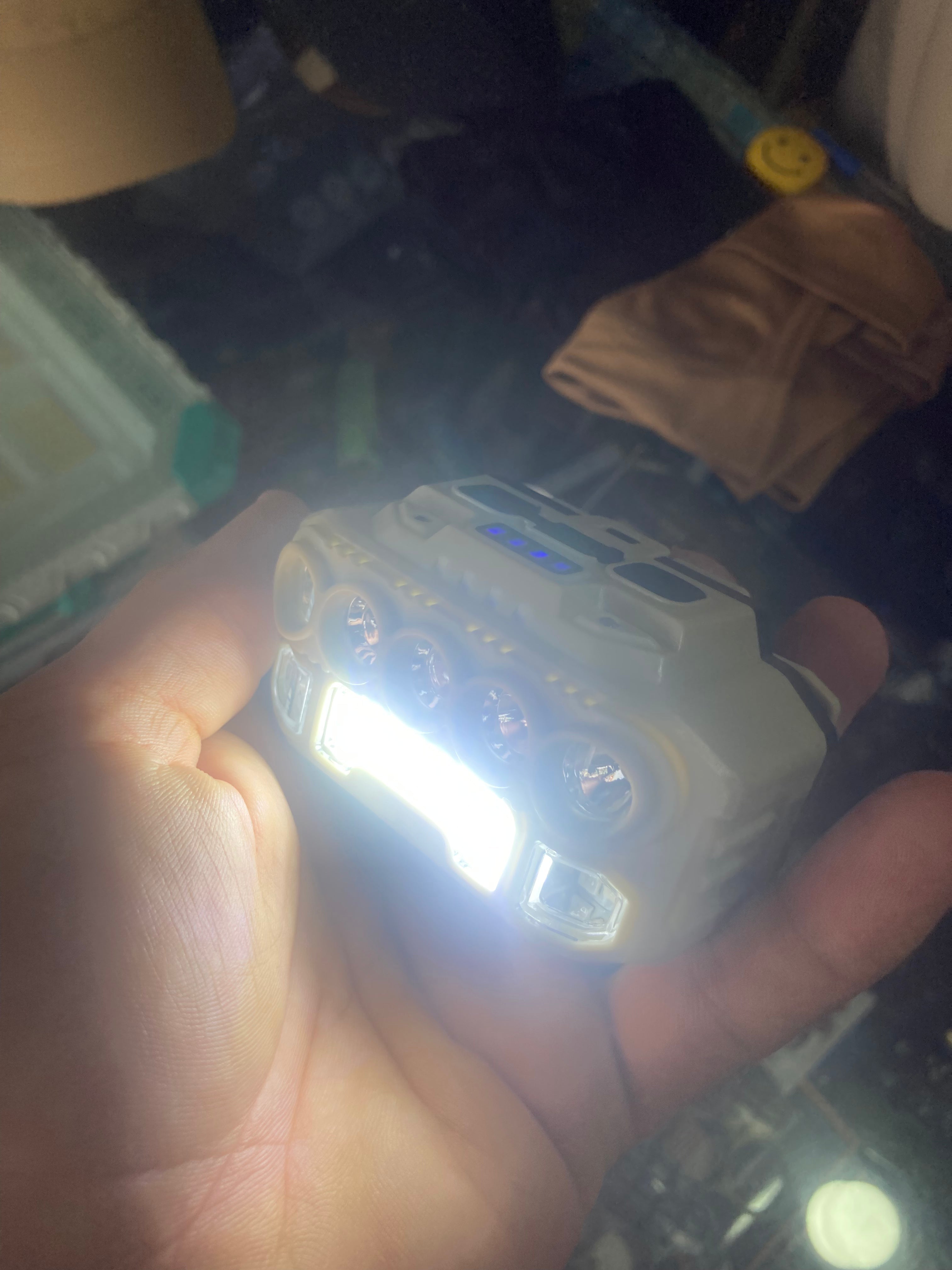 Multifunctional Mini Rechargeable Head Light