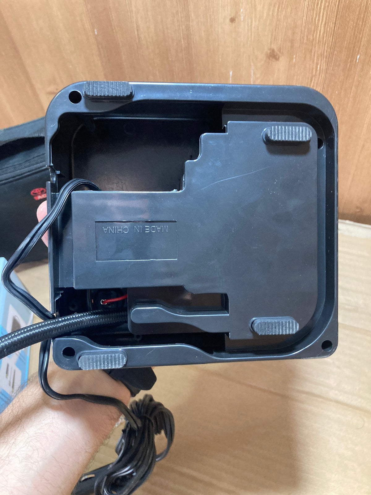 Toyota Tire Inflator/Air Compressor With 3 High Air Flow Nozzles & Adaptors