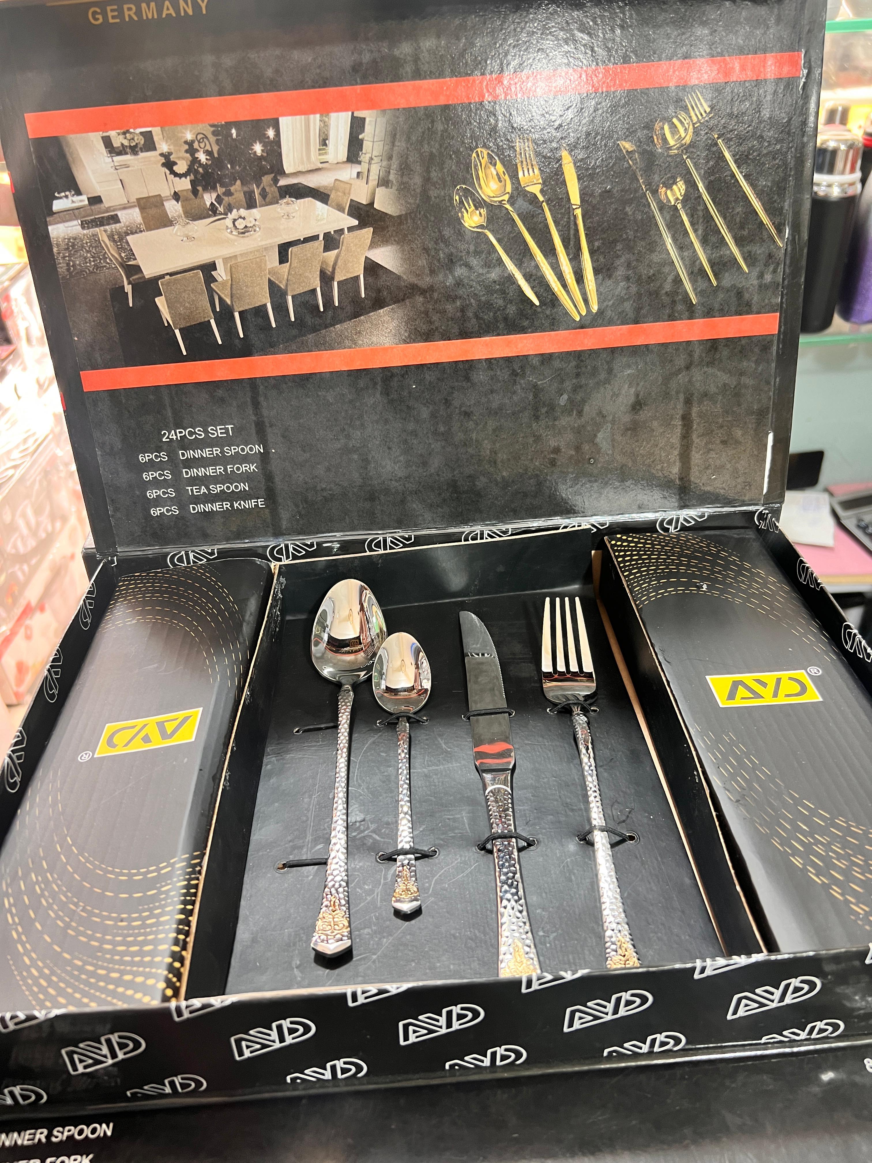 Lot Imported AYD Cutlery Set 24PCs