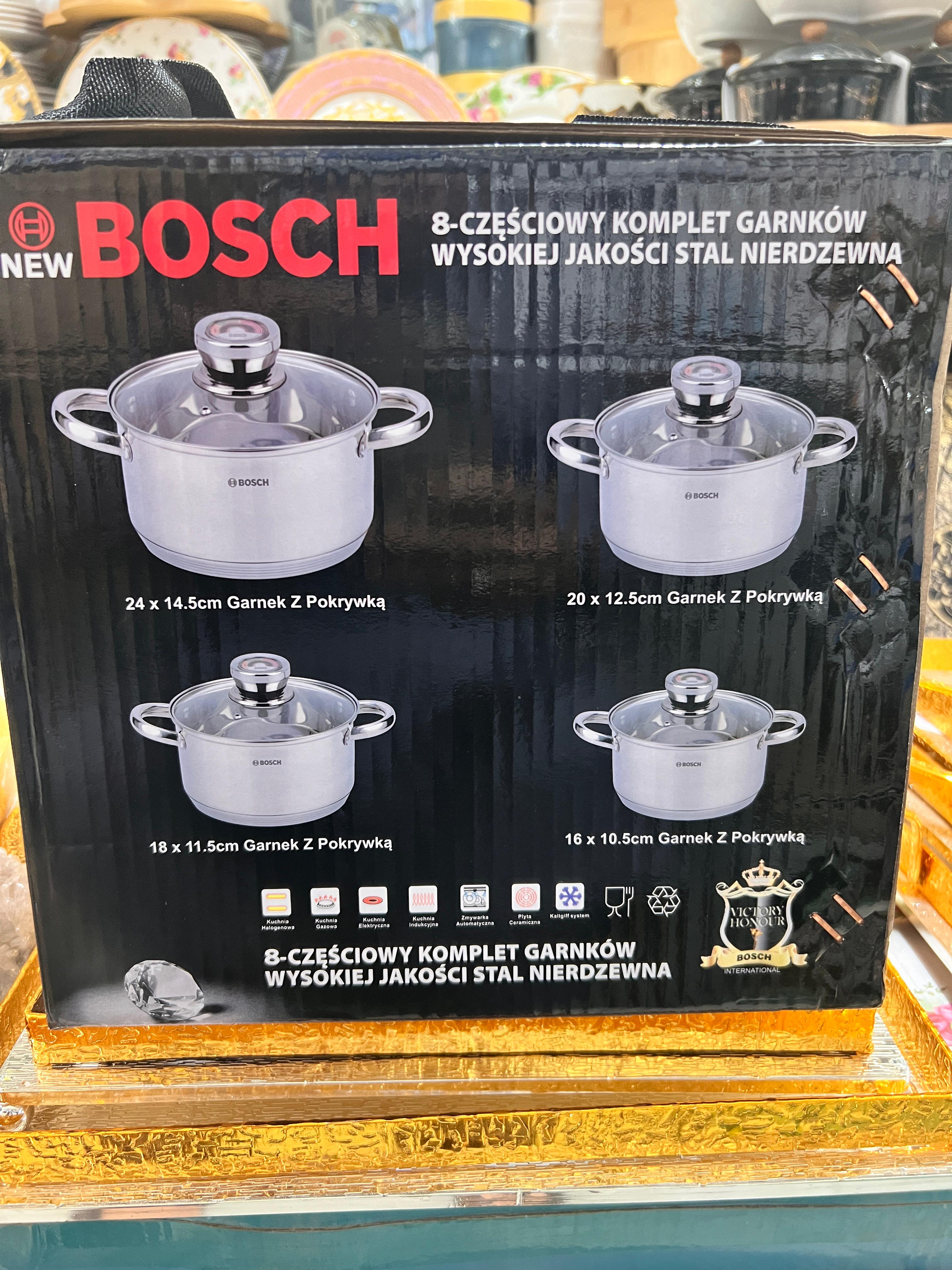 Lot Imported BOSCH Cookware Set 8PCs