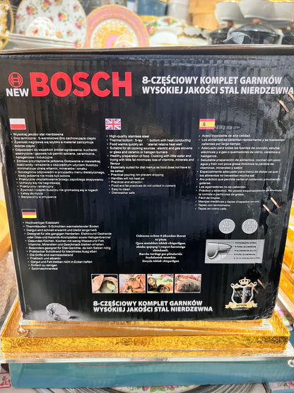 Lot Imported BOSCH Cookware Set 8PCs