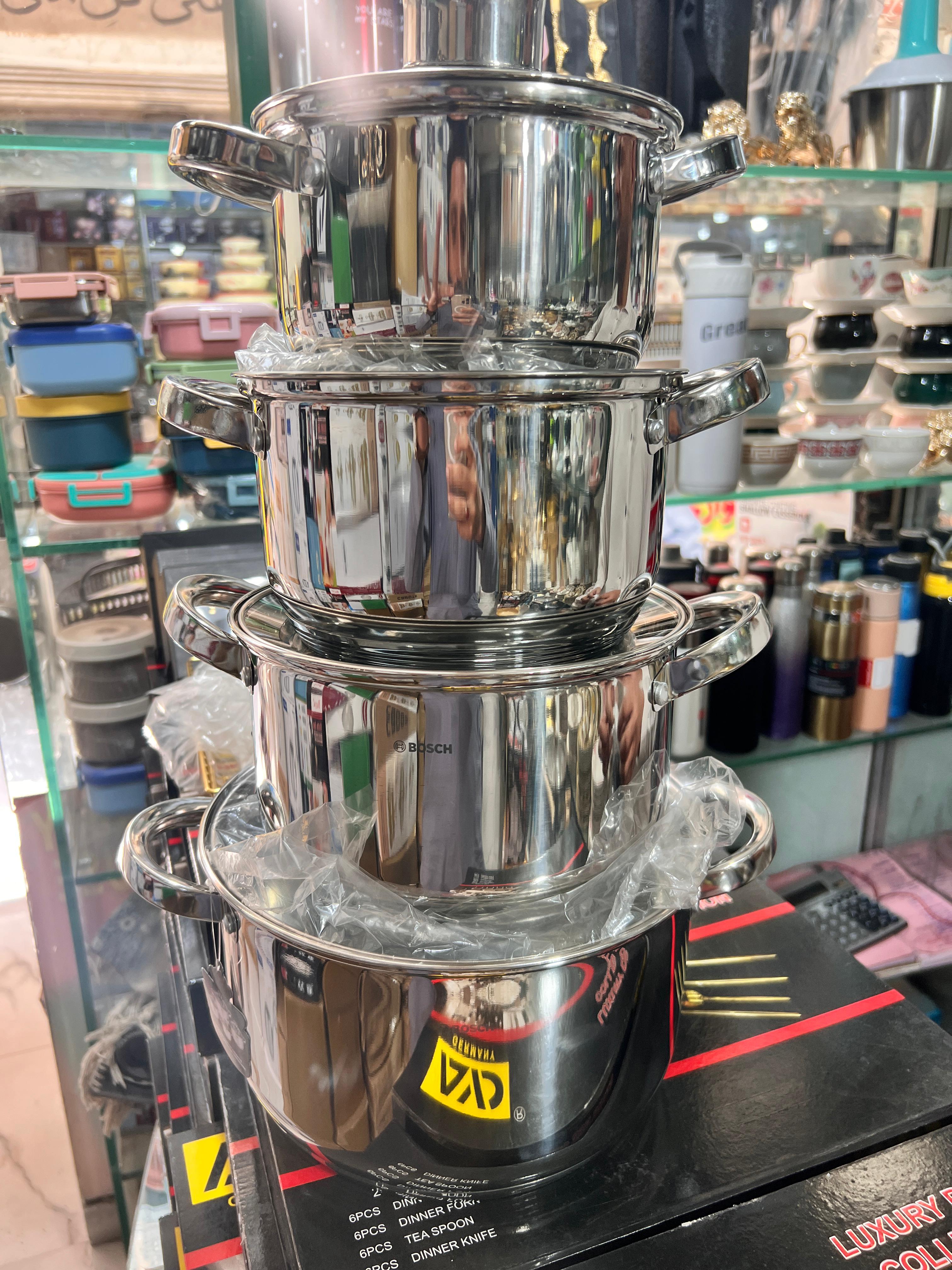 Lot Imported BOSCH Cookware Set 8PCs