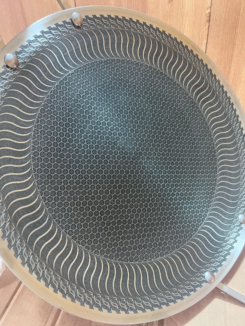 Lot Imported Double Laser Coated HoneyComb Tawa