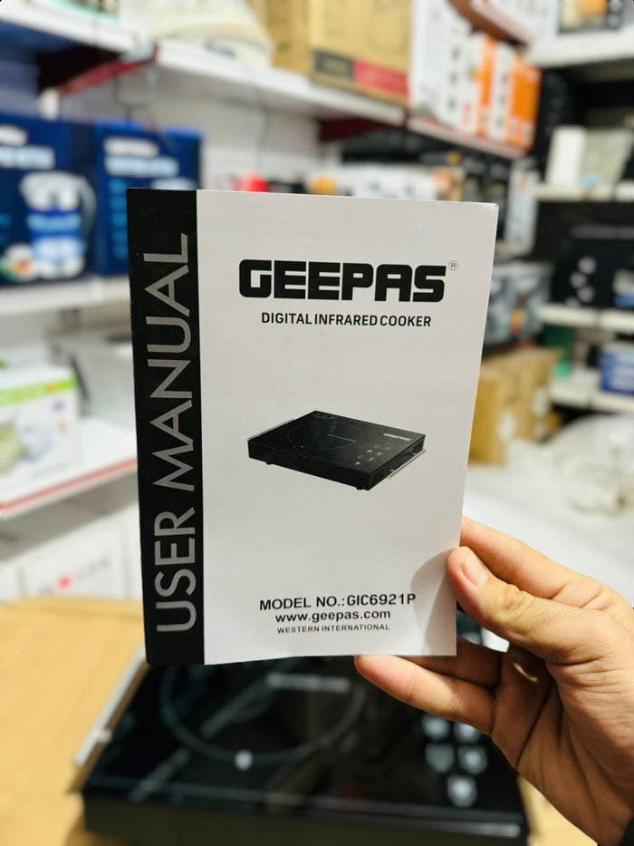 Geepas 2000W Digital Infrared Cooker/Hotplate - 6921