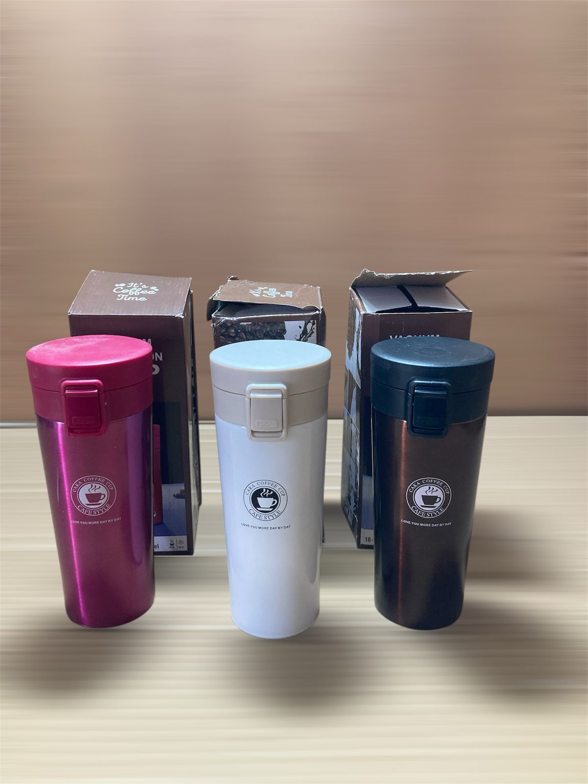 Travel Stainless Steel Insulated Coffee Mug/Tumbler 500ML