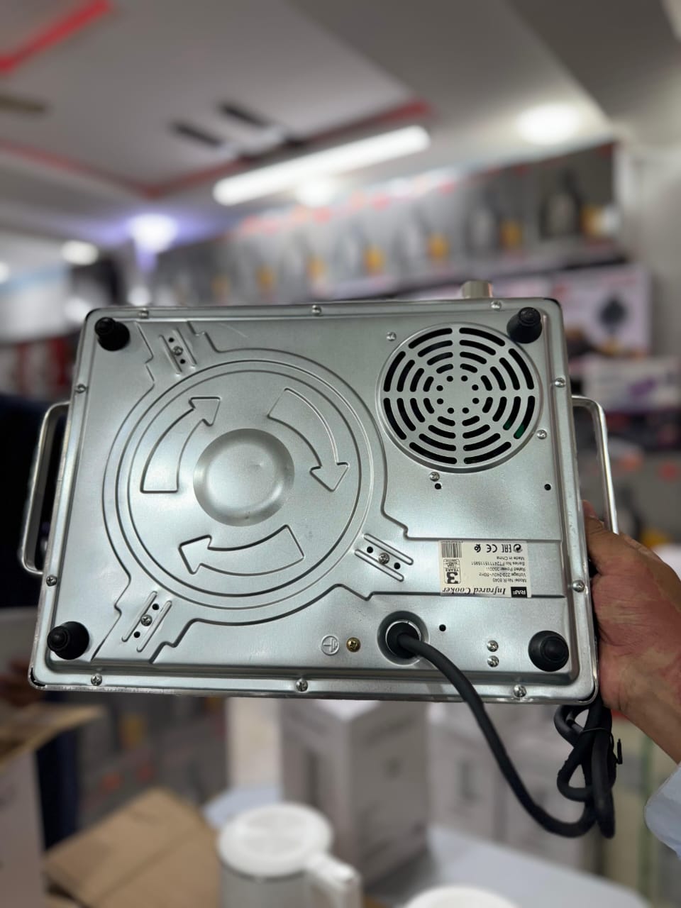 RAF R-8003 Electric Stove – 3500W