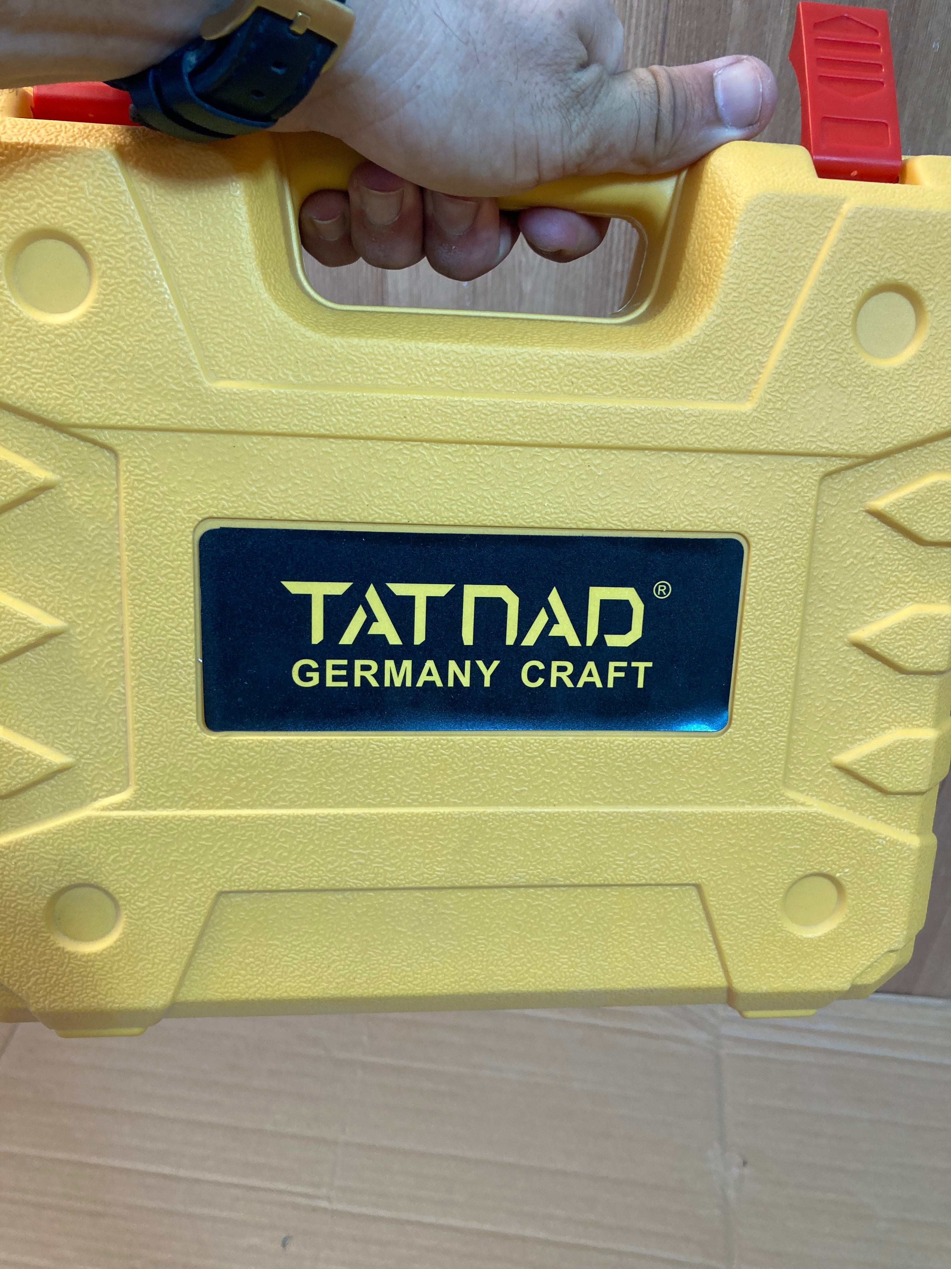 Tatnad Germany Craft Cordless Drill Machine with 36V Rechargeable Double Batteries