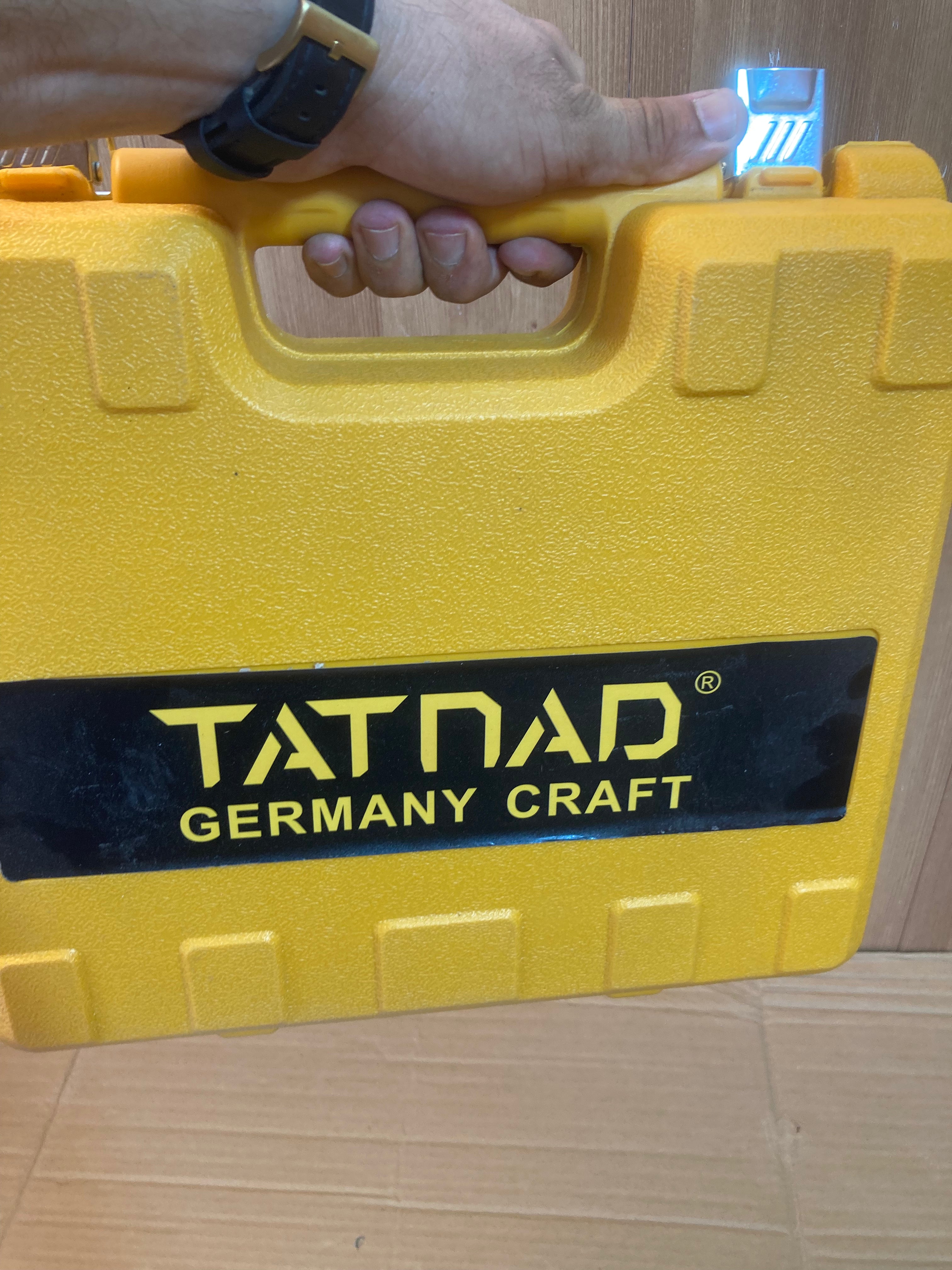 Tatnad Germany Craft Cordless Drill Machine with 36V Rechargeable Double Batteries