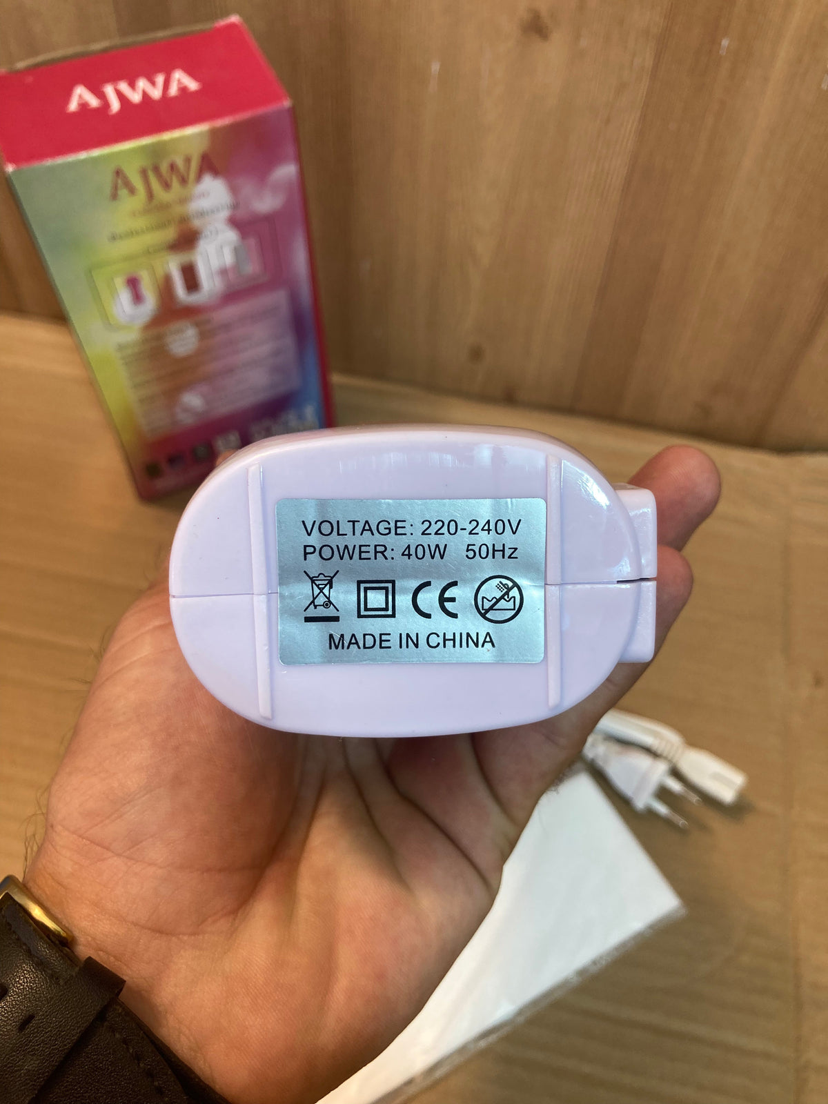 Portable Depilatory Roll-on wax heater