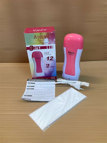 Portable Depilatory Roll-on wax heater