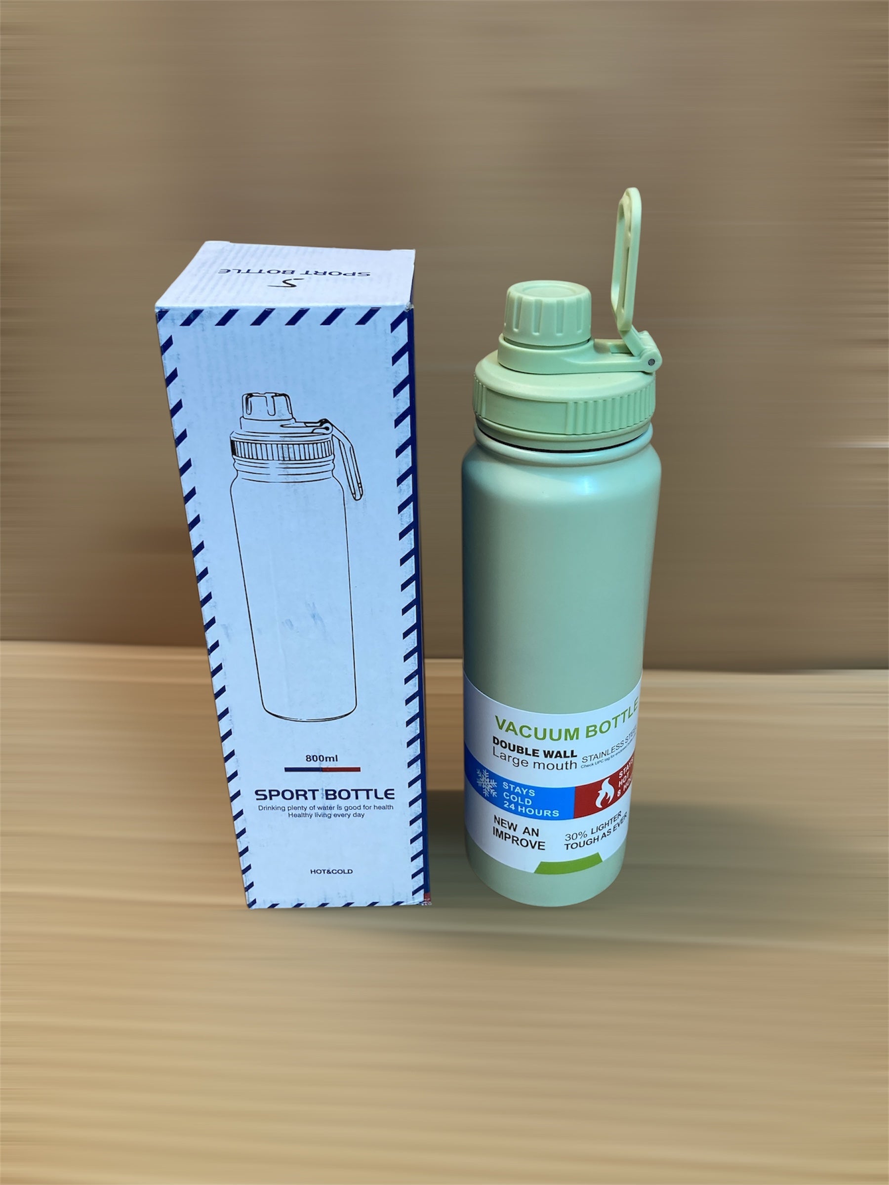 Vacuum Insulated Sports Bottle 800ml